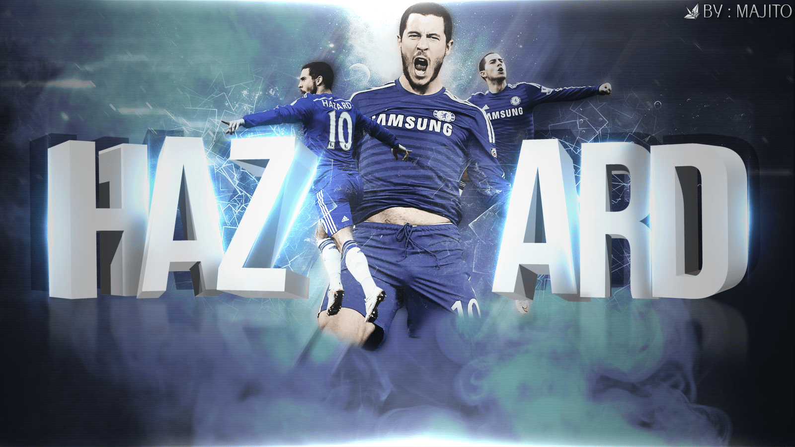 1600x900 Eden Hazard Wallpaper! :)