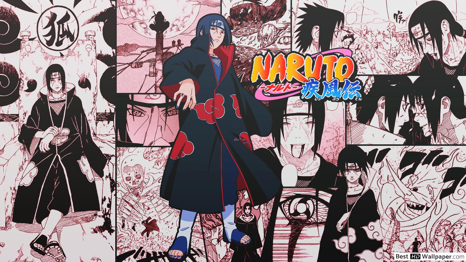 1920x1080 Itachi Uchiha Manga Ver. HD wallpaper download