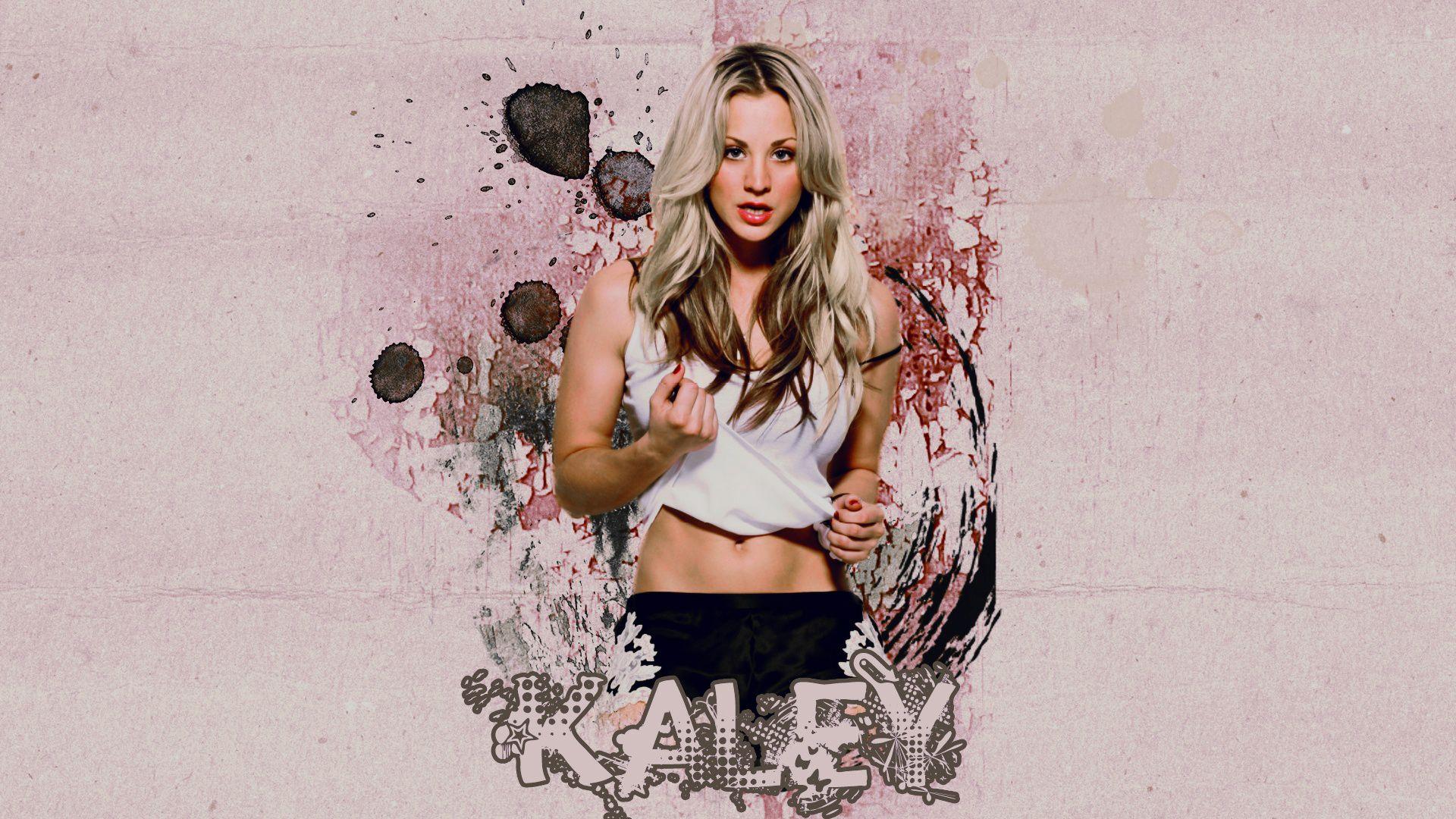 1920x1080 Kaley Cuoco abstract wallpaper 1080P Laptop Full HD Wallpaper, HD Celebrities 4K Wallpaper, Image, Photo and Background