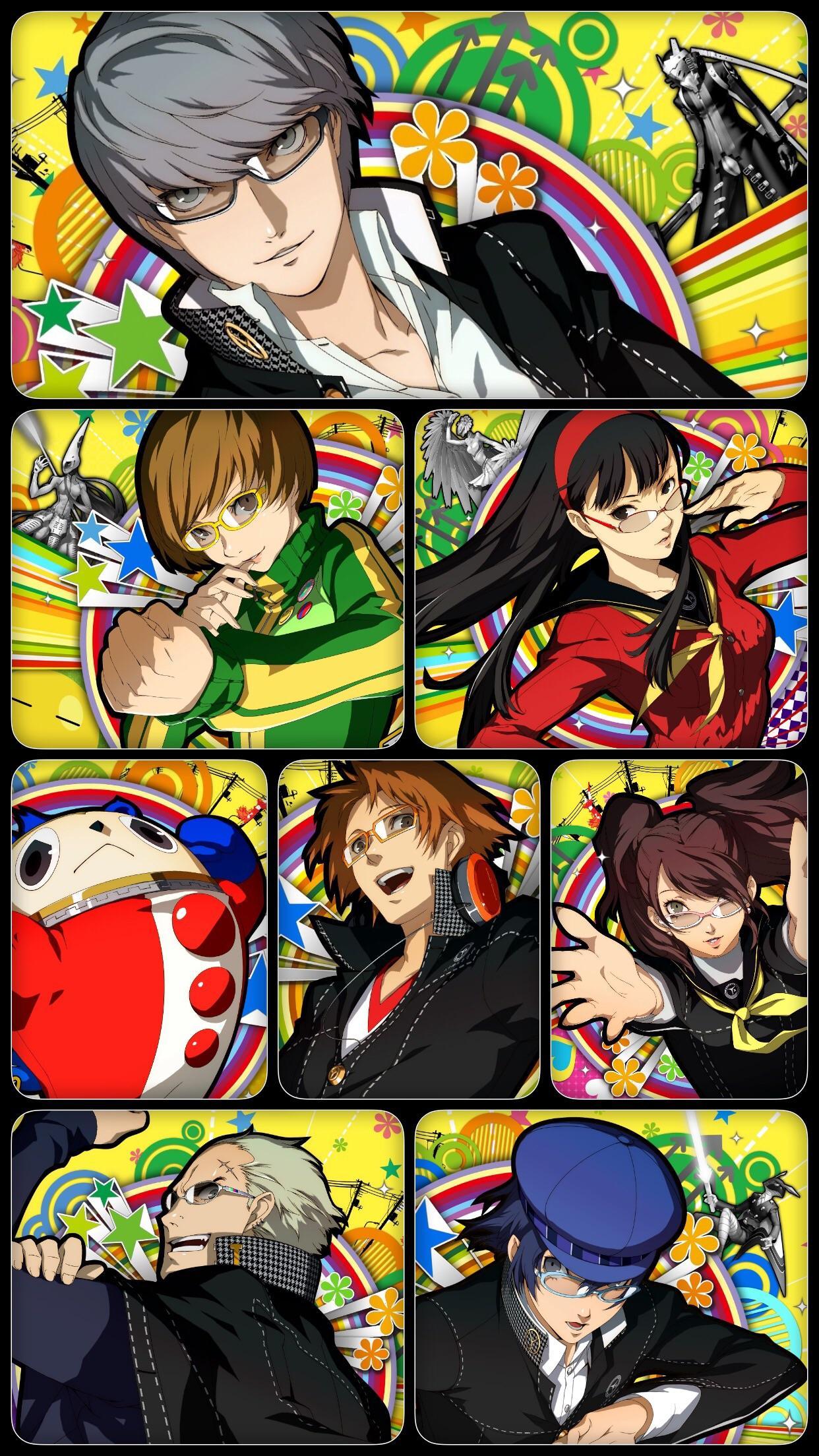 Persona 4 Golden Wallpapers Top Free Persona 4 Golden Backgrounds Wallpaperaccess