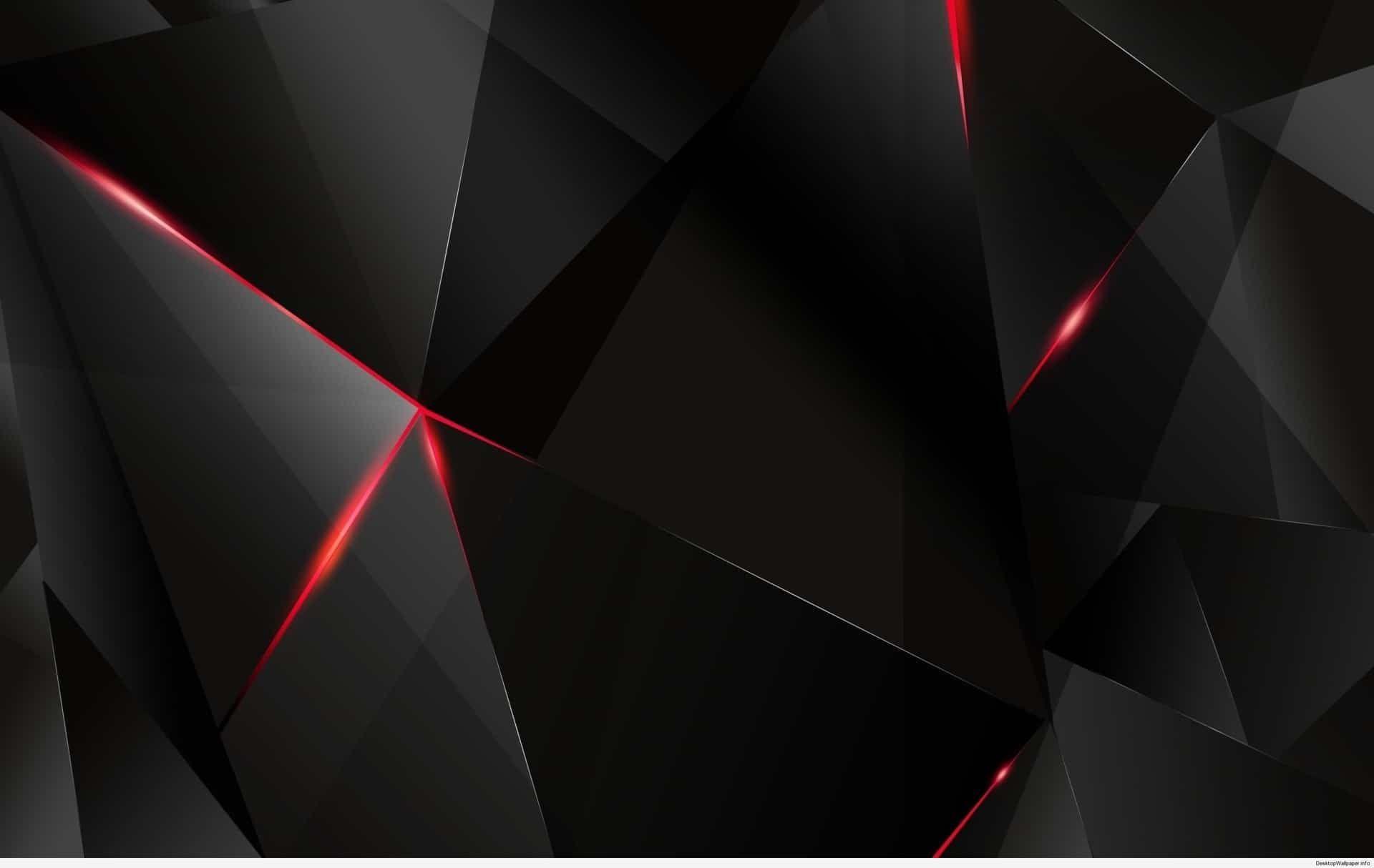 red geometric shapes wallpaper