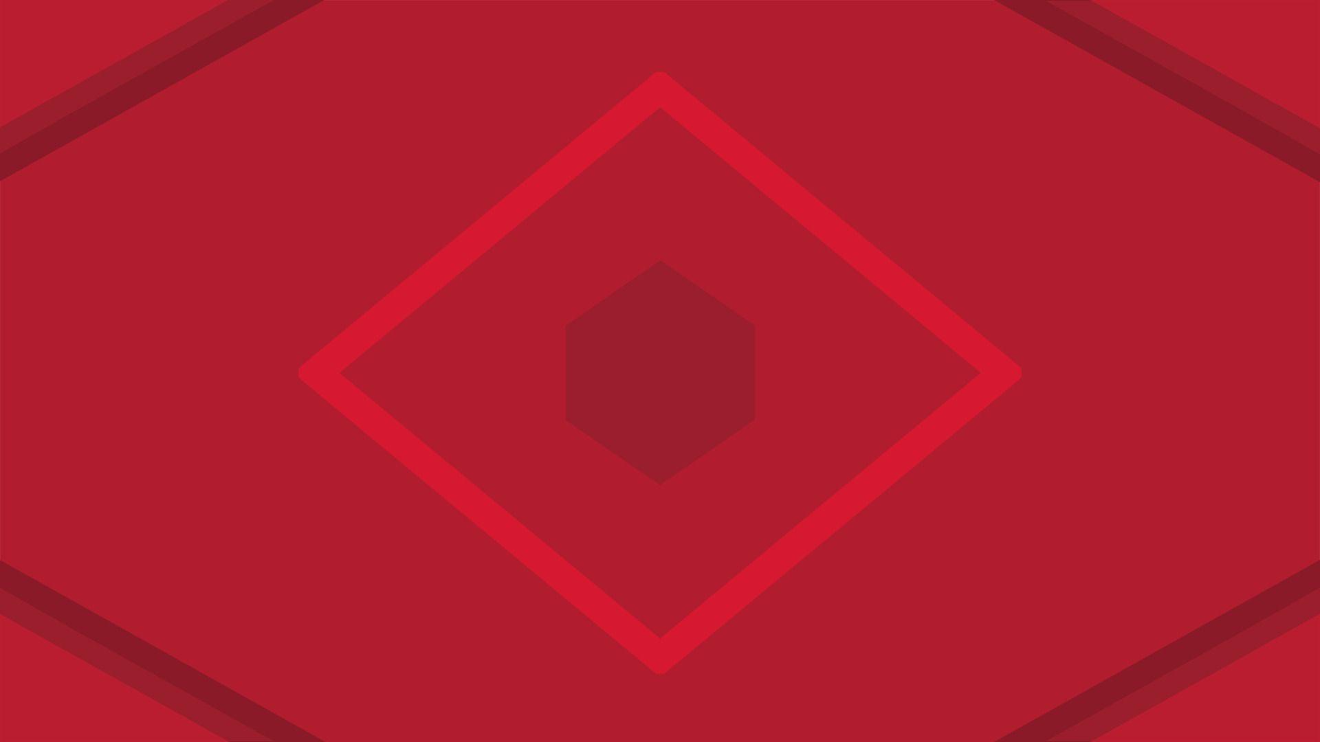 1920x1080 red, Geometry, Digital Art, Abstract, Artwork, Hexagon, Shapes Wallpaper HD / Desktop and Mobile Background