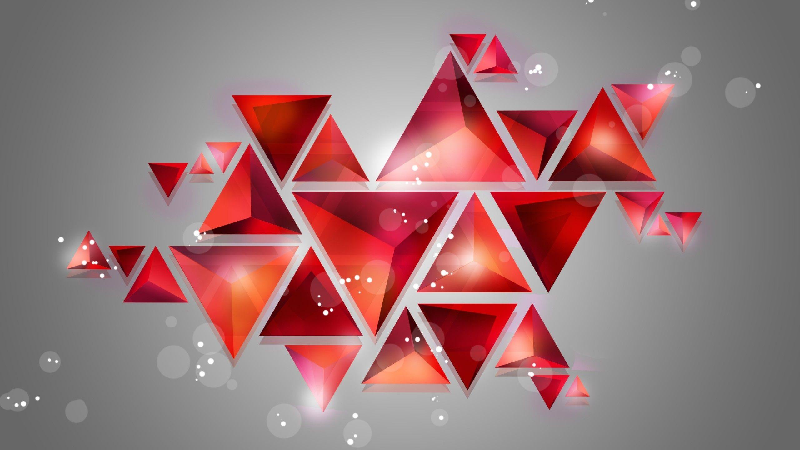 Red Geometric Shapes Wallpapers - Top Free Red Geometric Shapes ...