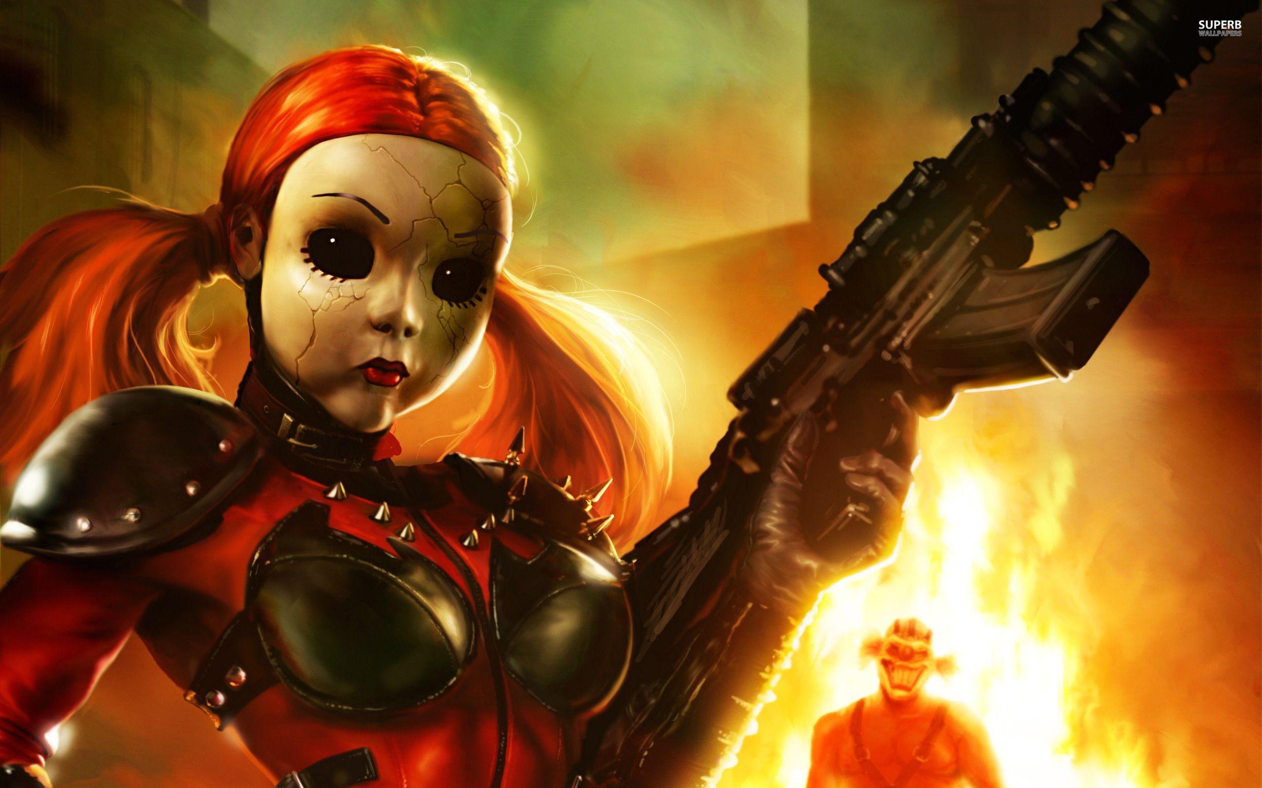 2560x1600 Doll Face From Twisted Metal HD Wallpaper