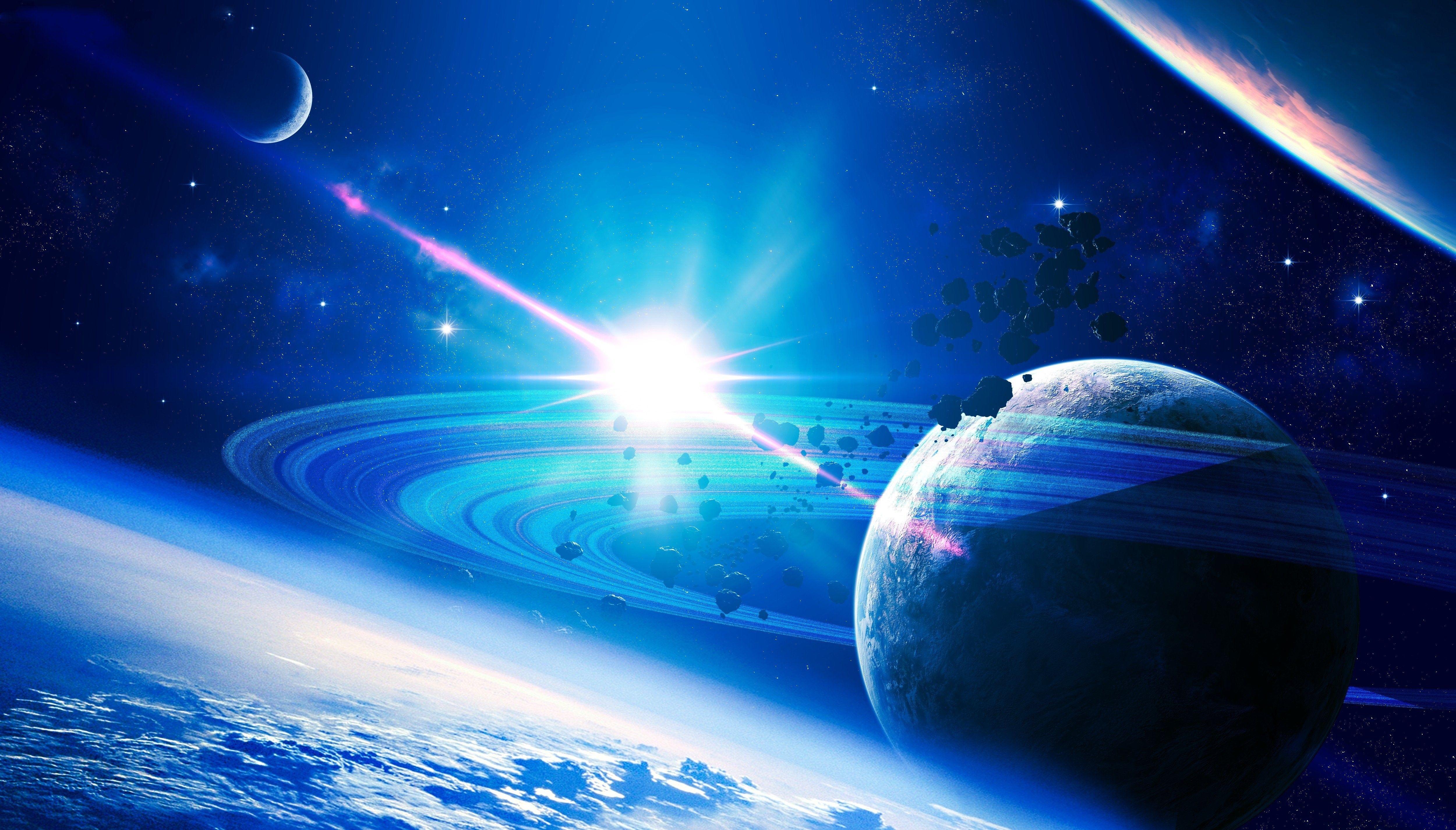 5000x2850 Widescreen, Artistic, Space Stock Image, scifi, Science, Space, colourful, Planet, Wallpaper Artwork, Fantasy, Art, Futuristic