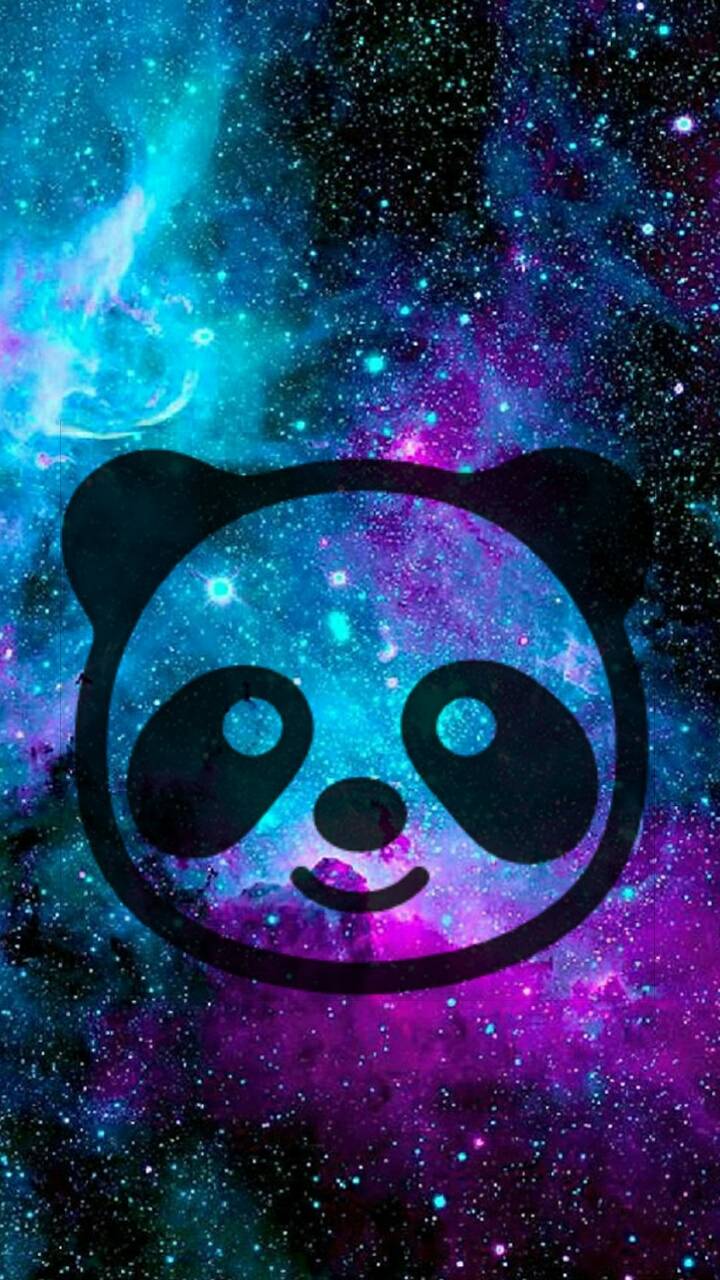 720x1280 Trippy Panda Wallpaper