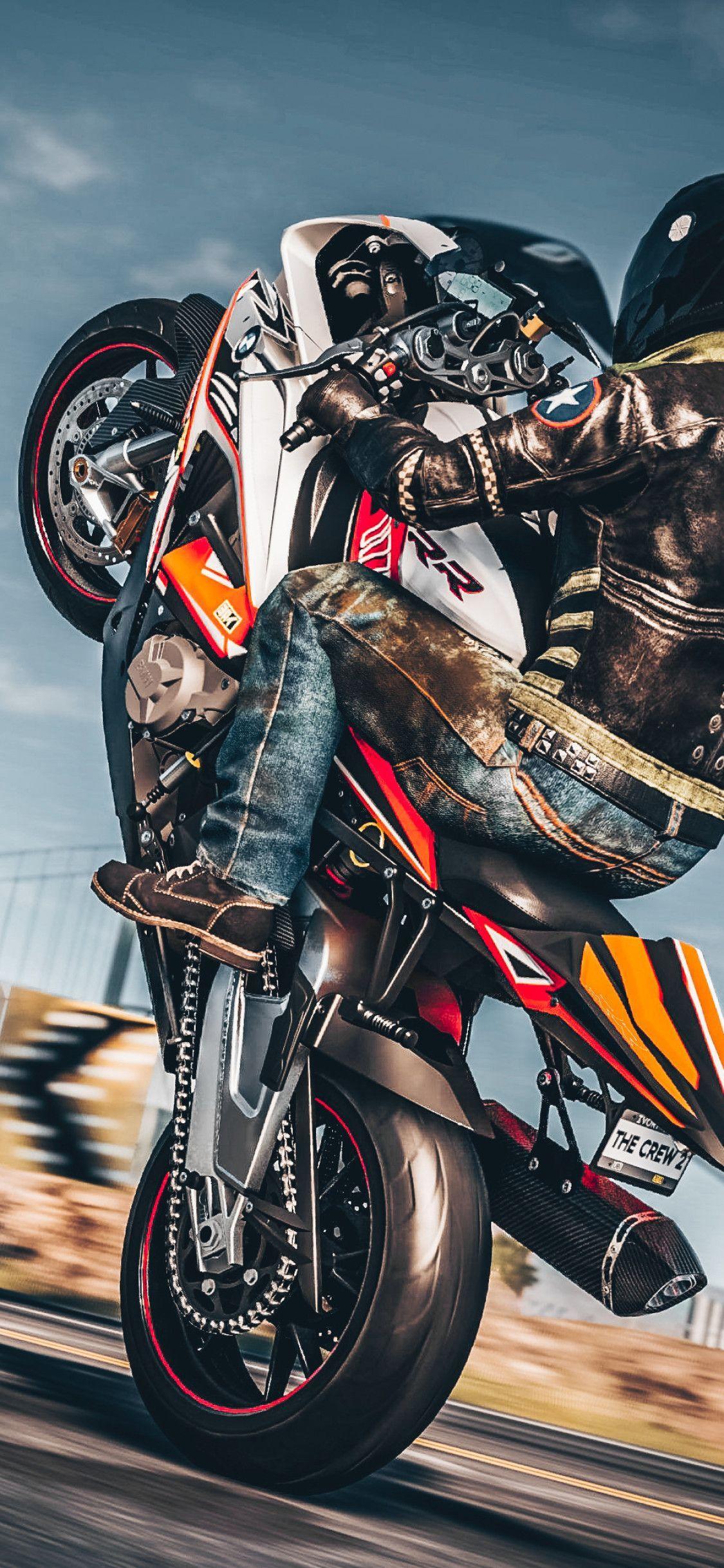 1125x2436 Bike 4k iPhone Wallpaper