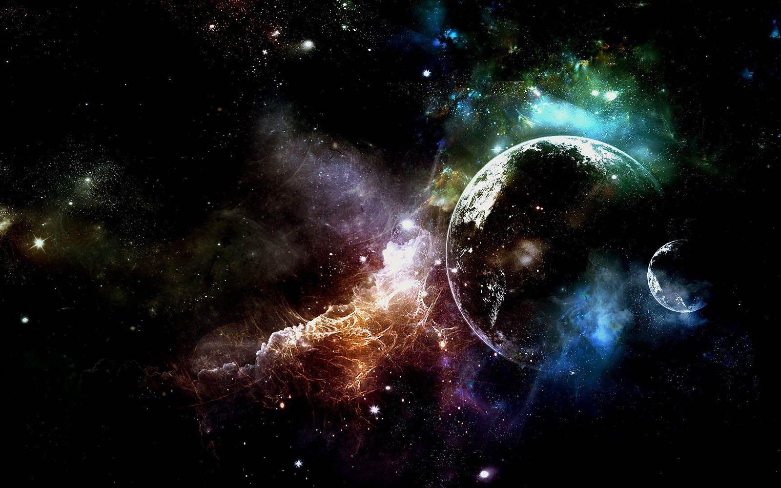 1600x1000 Planets In Space Wallpaper. HD Car Wallpaper