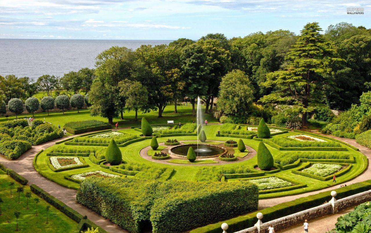 1280x804 Beautiful Garden Seaside wallpaper. Beautiful Garden Seaside