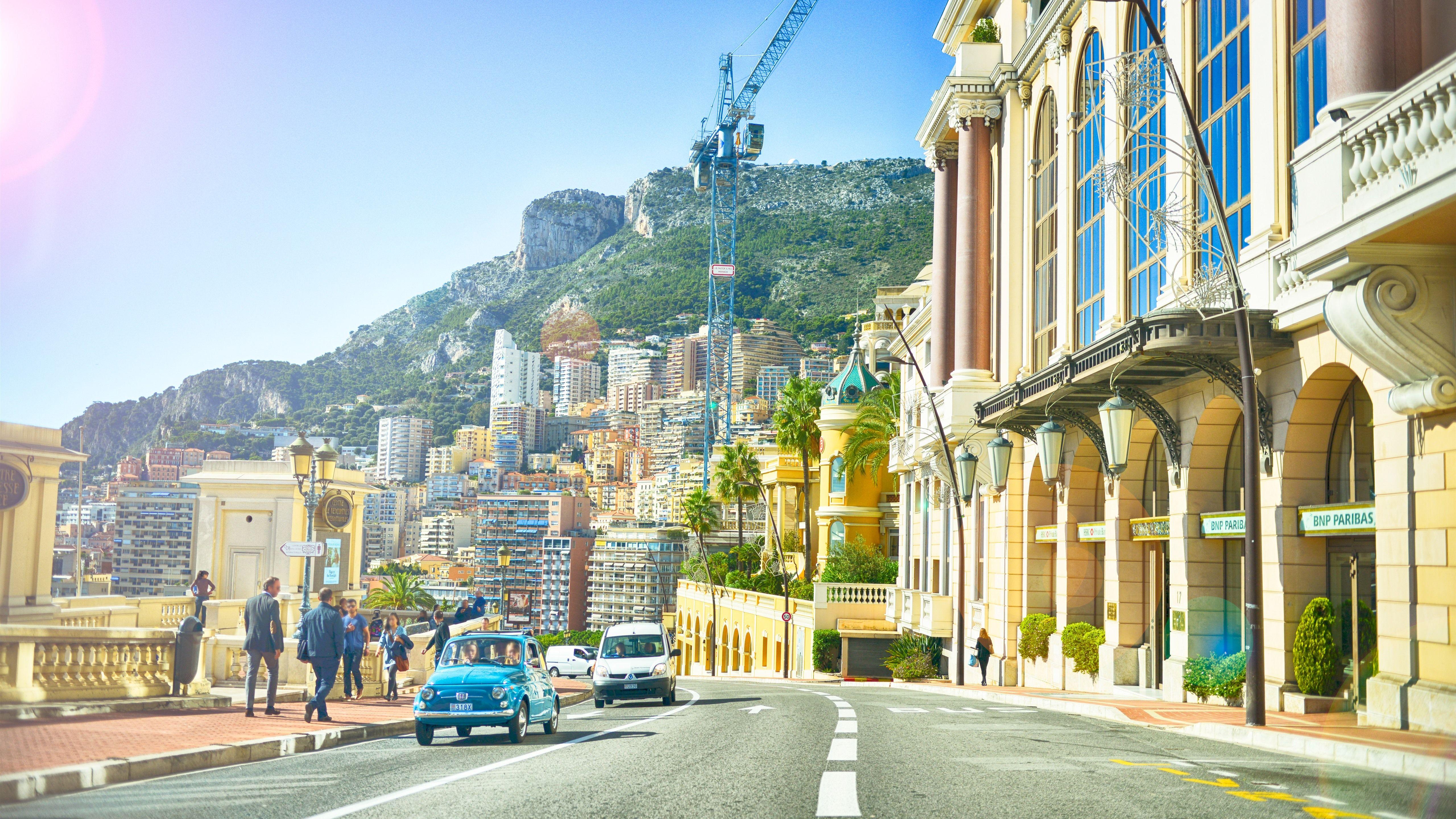 5120x2880 Wallpaper Monaco, European, city, street, buildings, road, people 5120x2880 UHD 5K Picture, Image