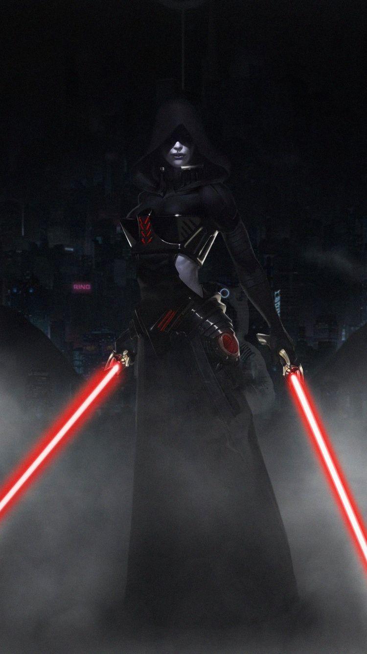 750x1334 Download Girl in hood, warrior, Star Wars wallpaper, 750x iphone iPhone 8