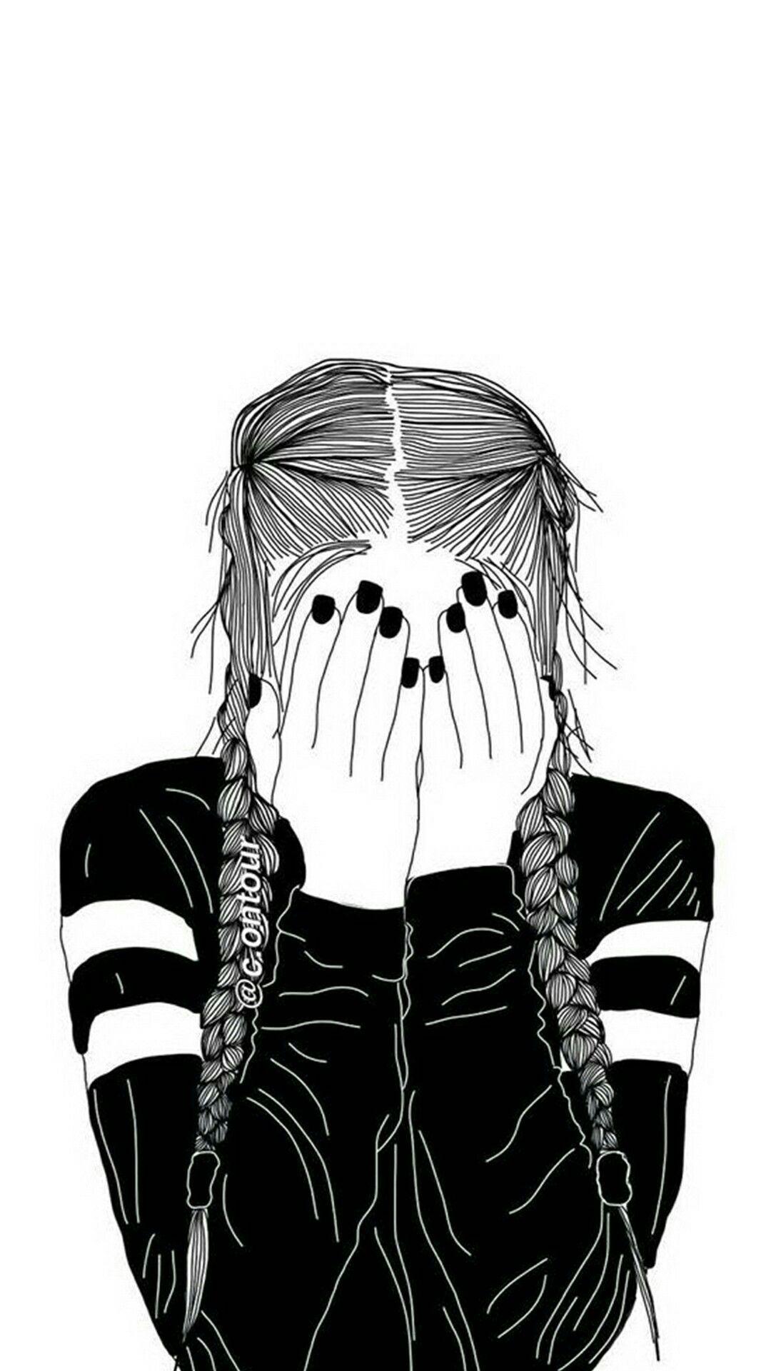 1080x1920 Pin By Fashion Girl101 On Cute Wallpaper And White Girl Art HD Wallpaper