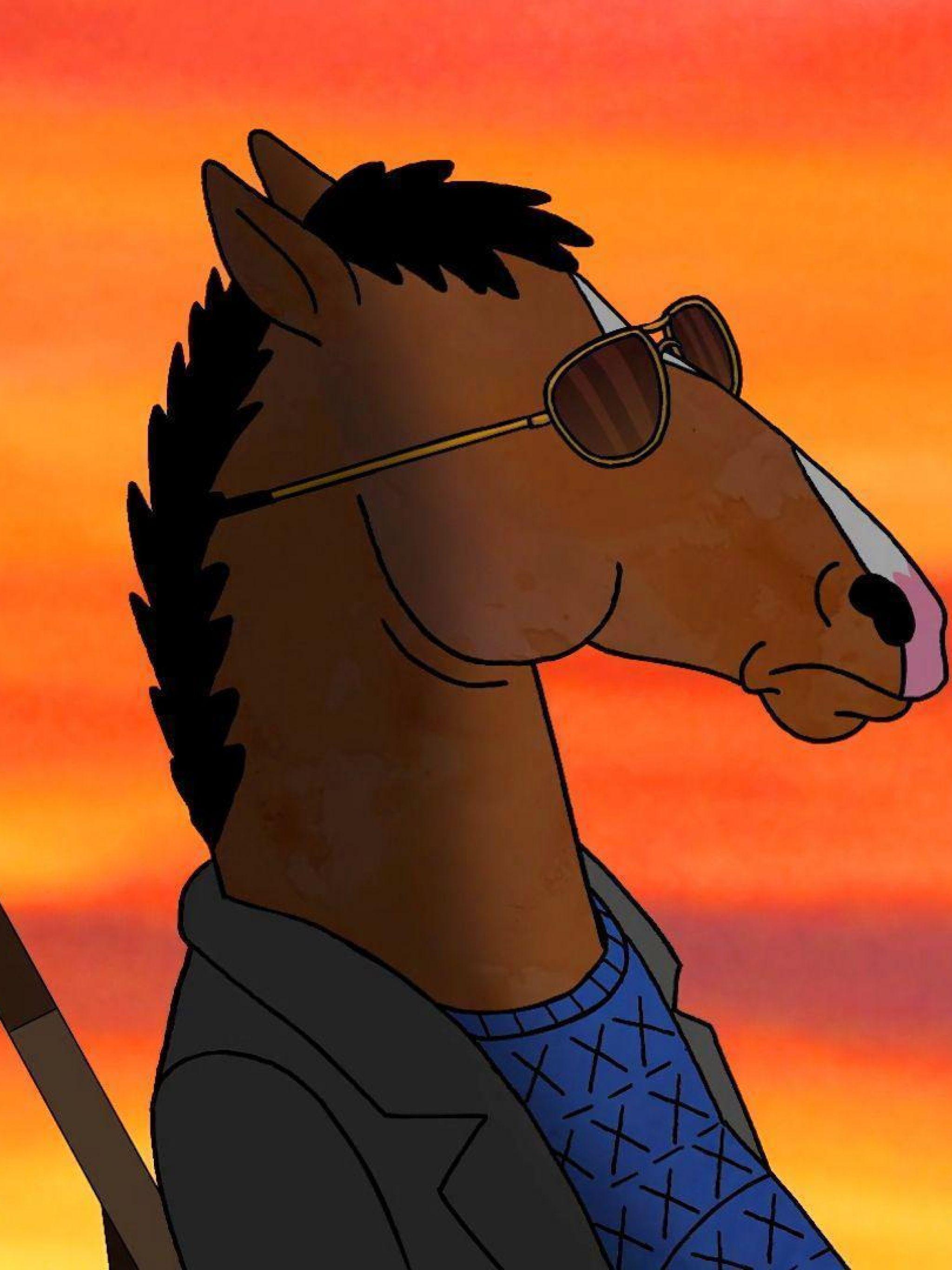 2048x2732 Dramatic BoJack Horseman Wallpaper Horseman Wallpaper