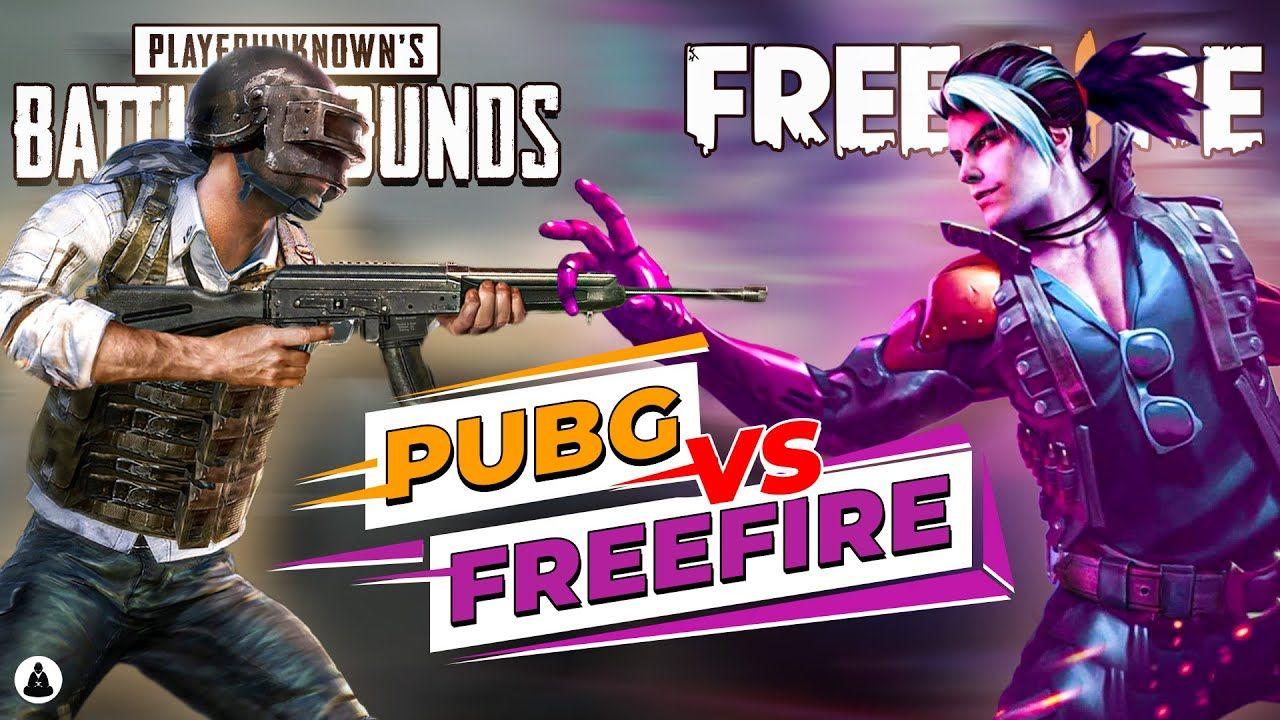 free fire vs pubg photo 2024 download