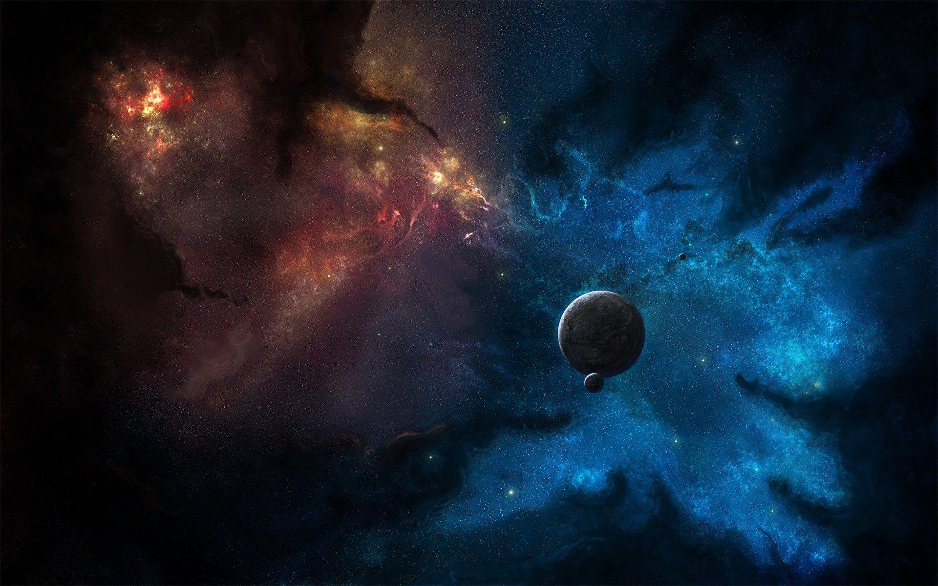 1920x1200 Space HD Photo. Galaxy Stars and Planet Wallpaper Background