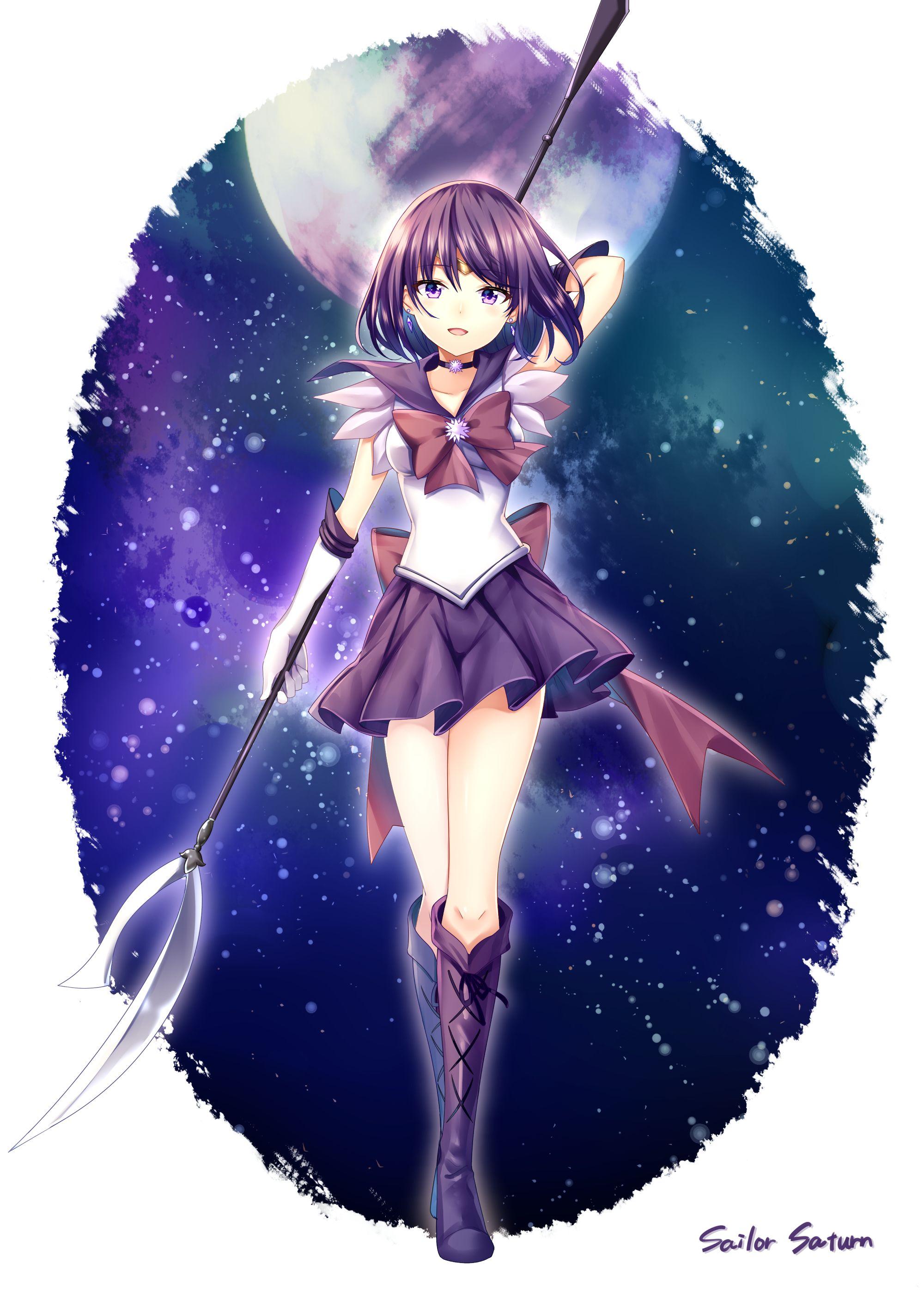 2000x2800 Sailor Saturn, Mobile Wallpaper. Anime Image Board