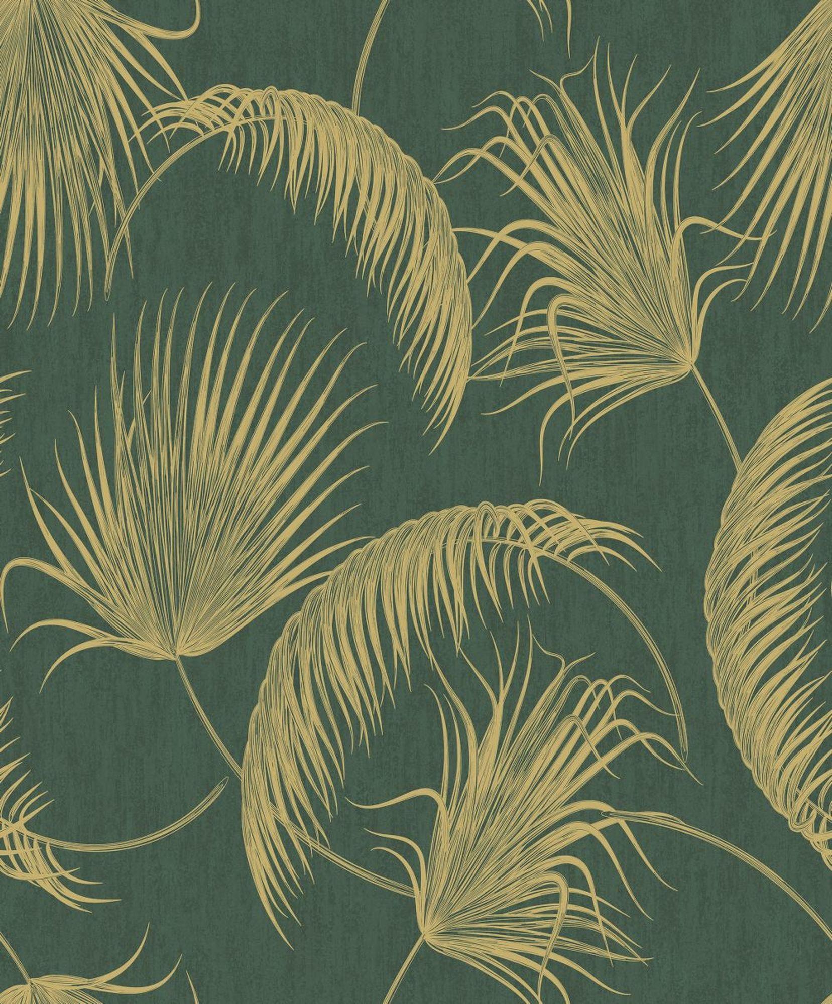 Gold Palm Leaves Wallpapers