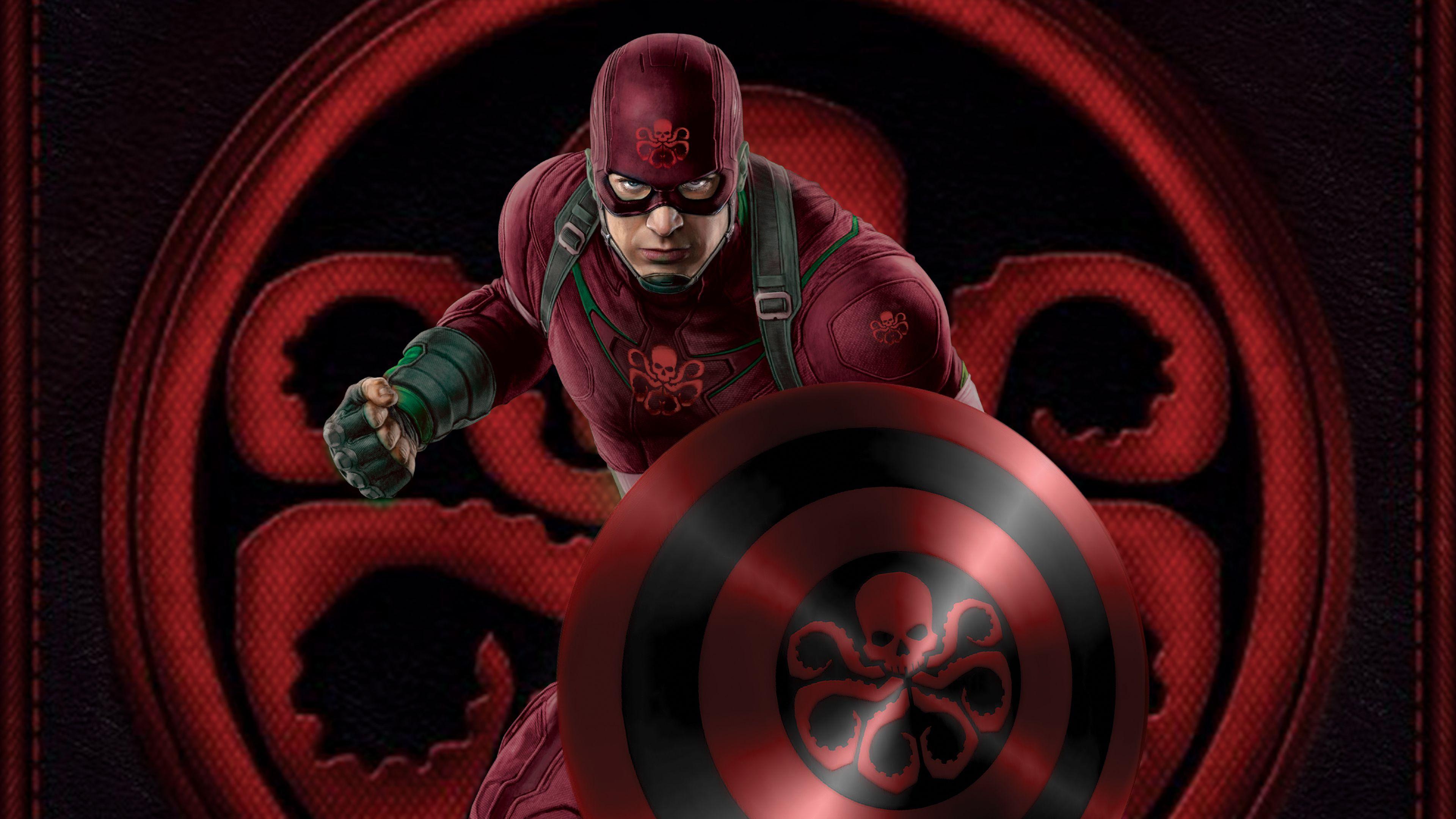 3840x2160 Captain Hydra 4K. Captain hydra, HD wallpaper, Best wallpaper android