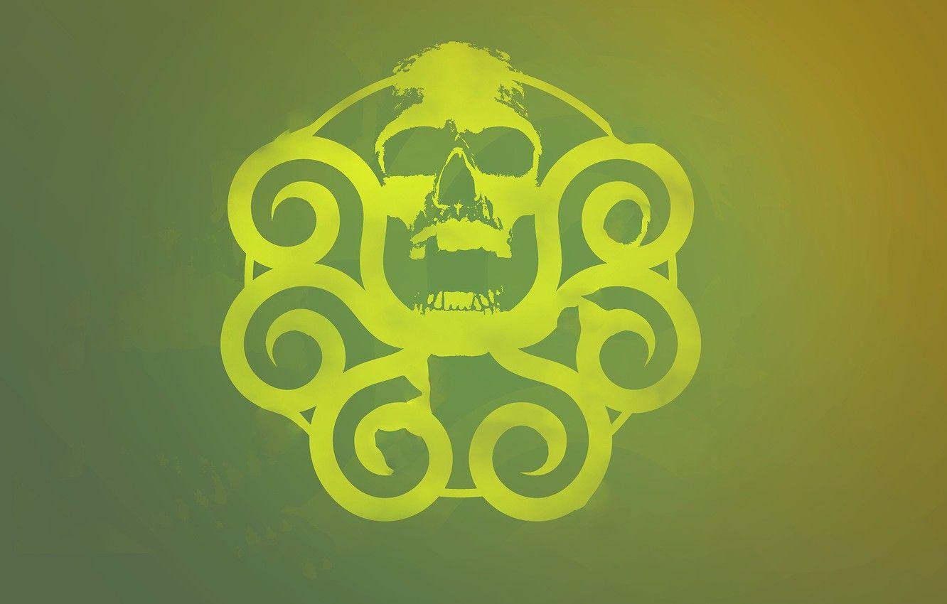 1332x850 Wallpaper sake, tentacles, Hail Hydra, Marvel Comics. Marvel image for desktop, section минимализм
