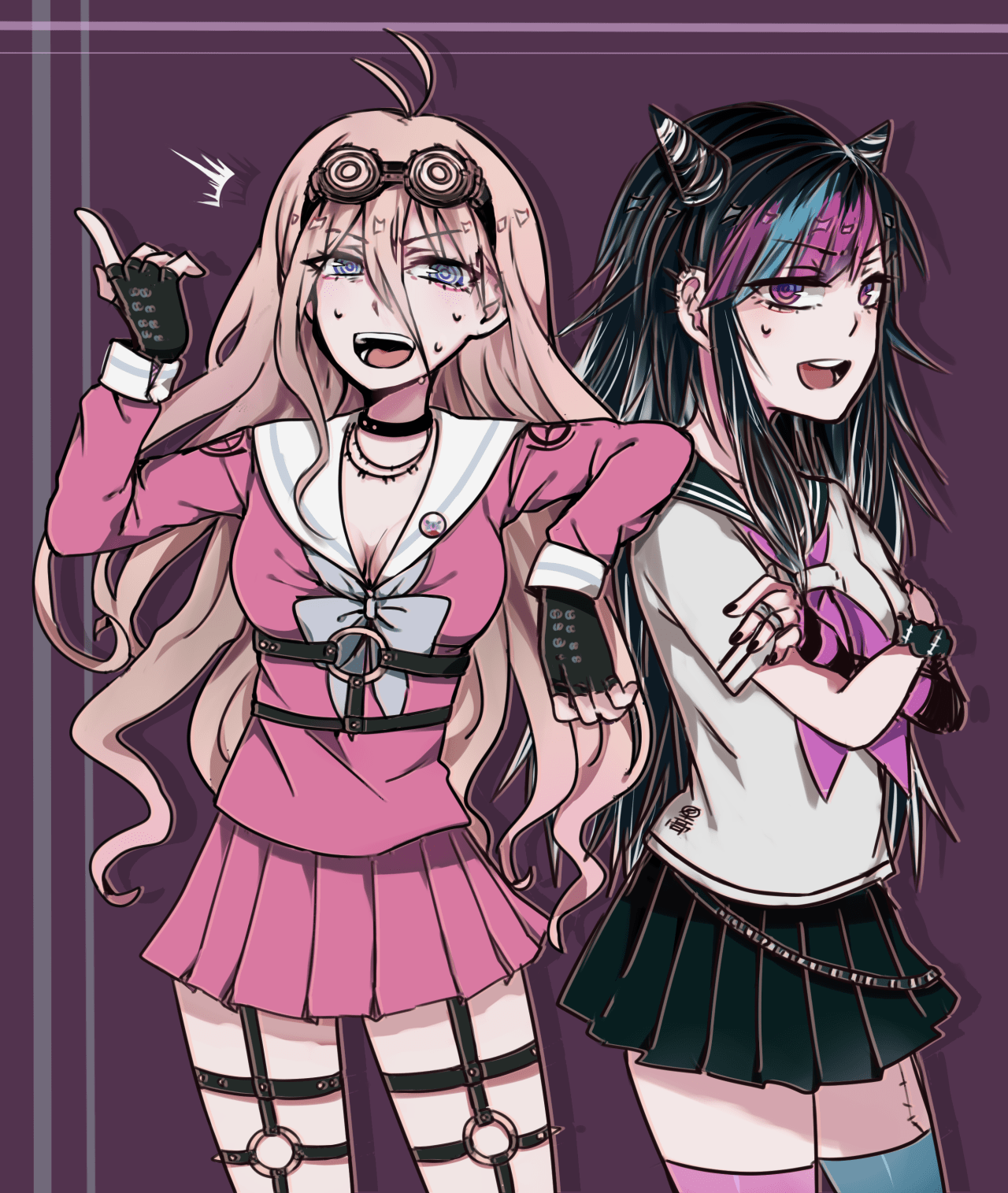1280x1515 Ibuki Mioda / Miu Iruma【Dangan Ronpa】. Danganronpa, Danganronpa ibuki, Saint seiya