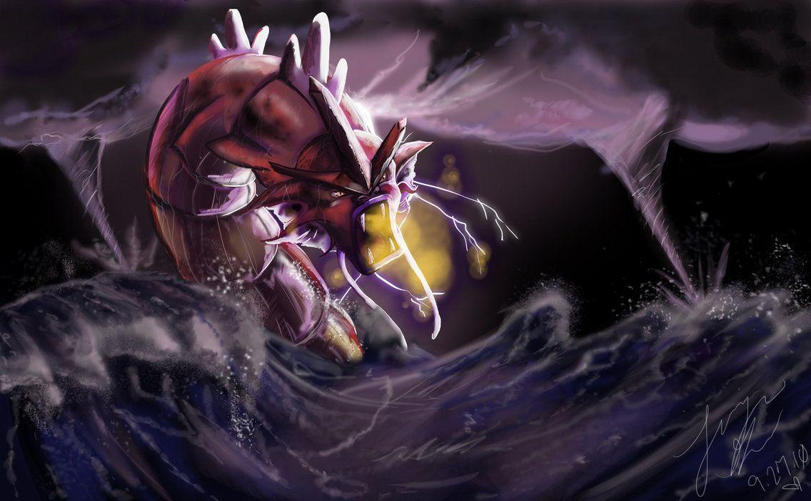 1136x703 Gyarados HD Wallpaper