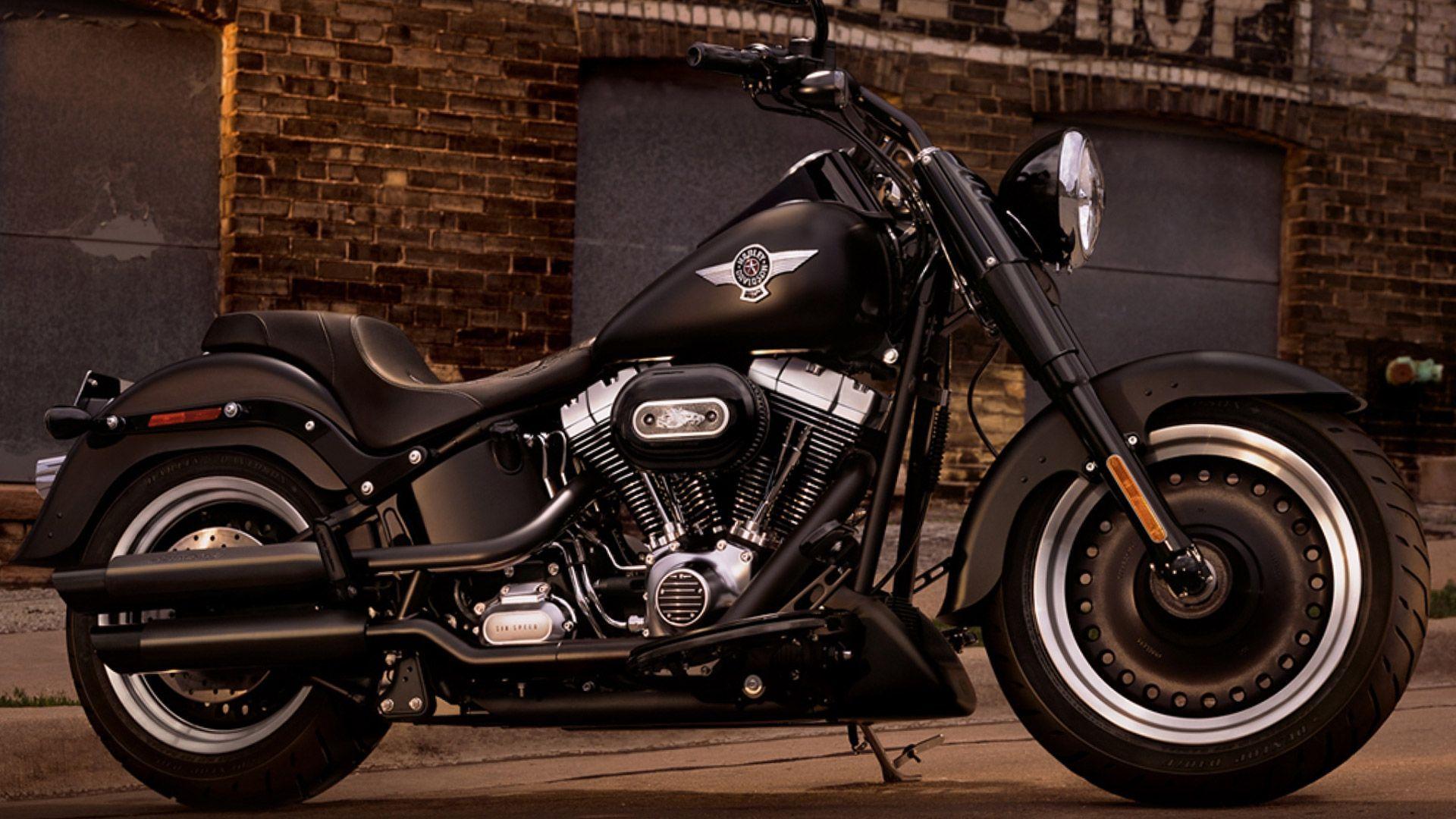 1920x1080 Harley davidson fatboy wallpaper