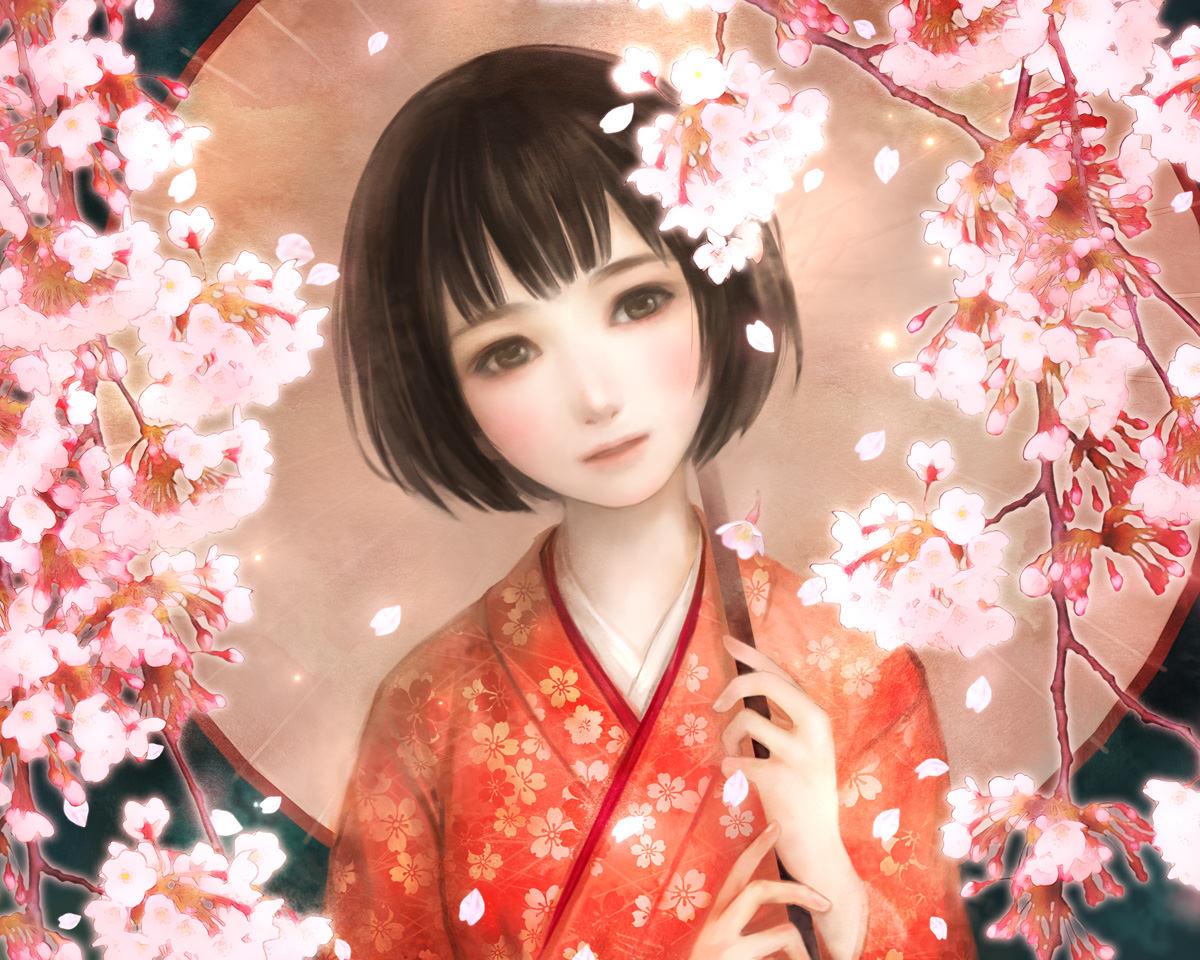 Japanese Geisha Girls Art Wallpapers - Top Free Japanese Geisha Girls ...