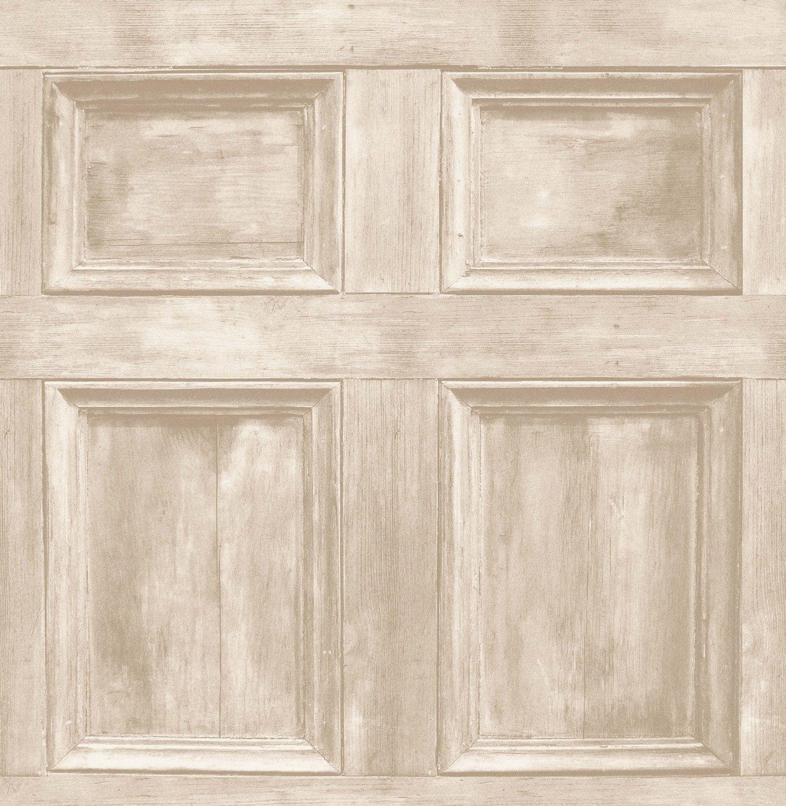 1561x1600 Cream Wood Panel Wallpaper Realistic Door Feature Wall Wooden Fine Decor 5011419310548