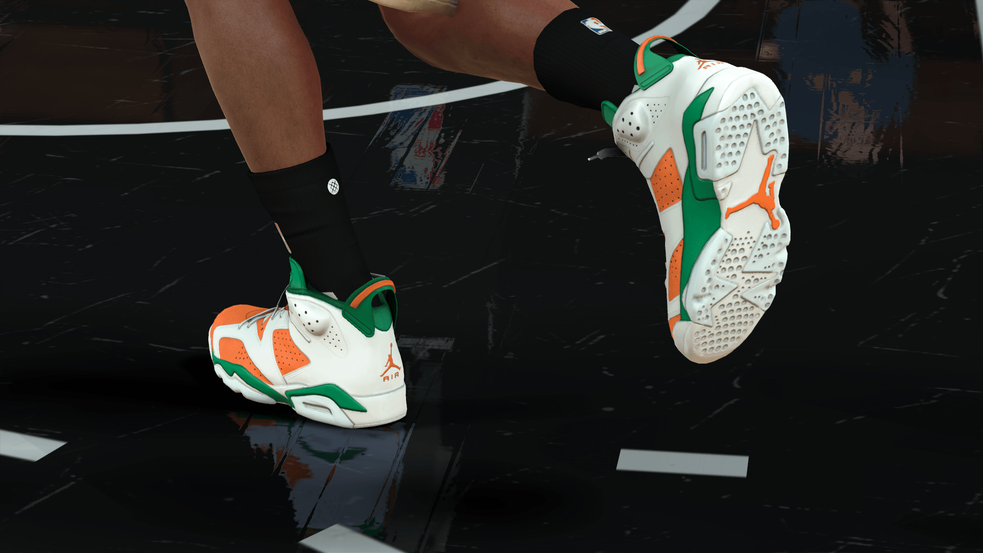 1920x1080 NBA 2K17 Kicks: The Many Ways The Air Jordan 6 Gatorade Could Go Right (Or Wrong) •