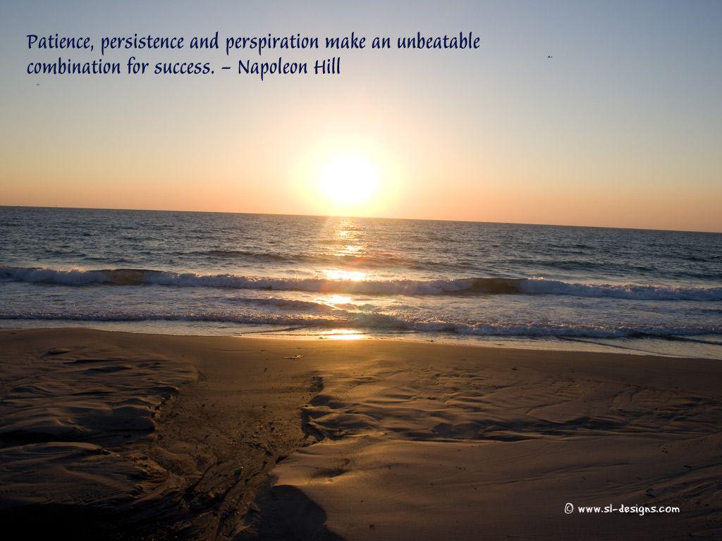1024x768 Napoleon Hill for success Quote