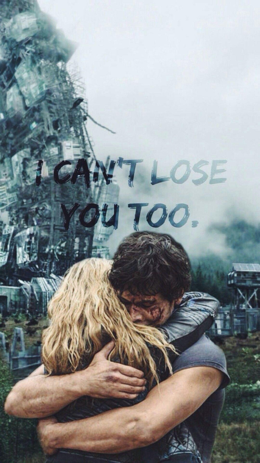1080x1920 Your the only person that means the world to me that I can connect with. If I lose you than I will have nothing left.. . Bellamy the The 100 cast