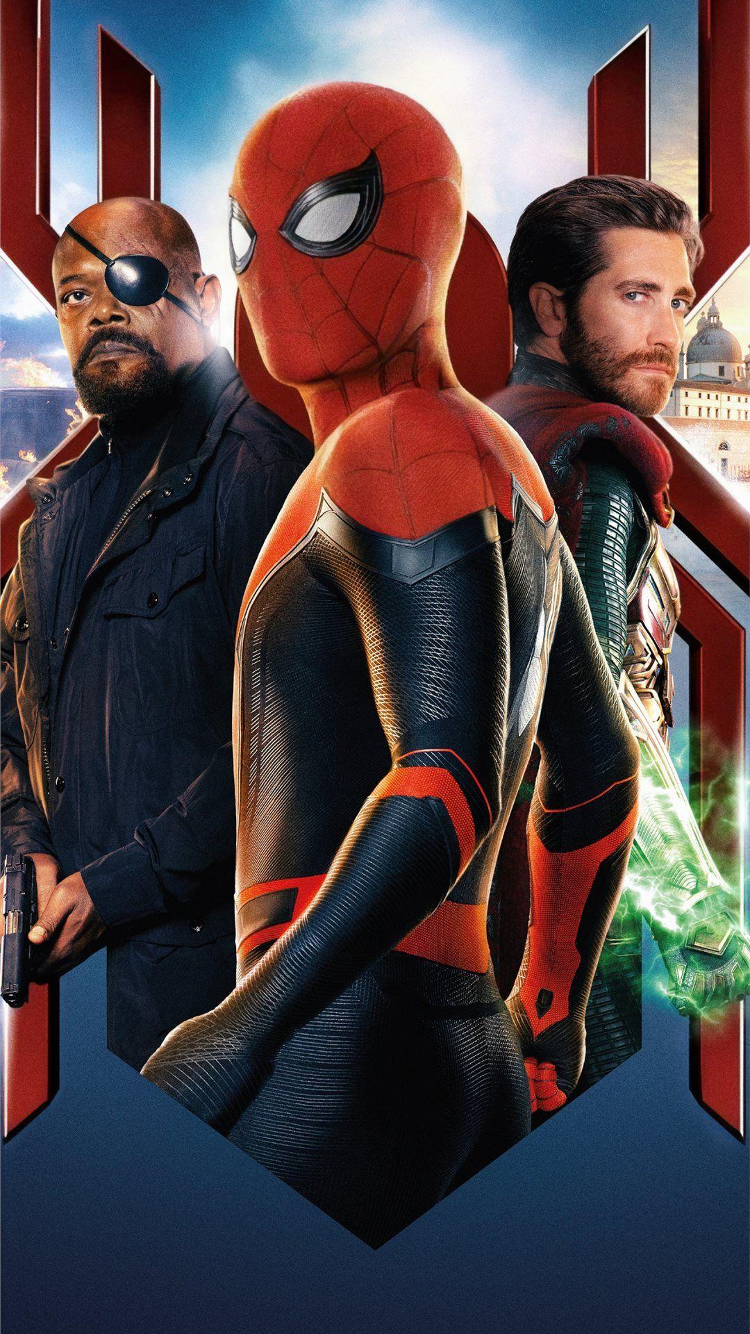 1080x1920 Best spiderman far from home iPhone 8 Wallpaper HD