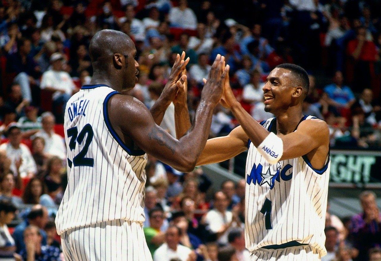 1280x877 NBA, Basketball, Sports, Orlando, Orlando Magic, Penny Hardaway, Shaquille O'Neal Wallpaper HD / Desktop and Mobile Background
