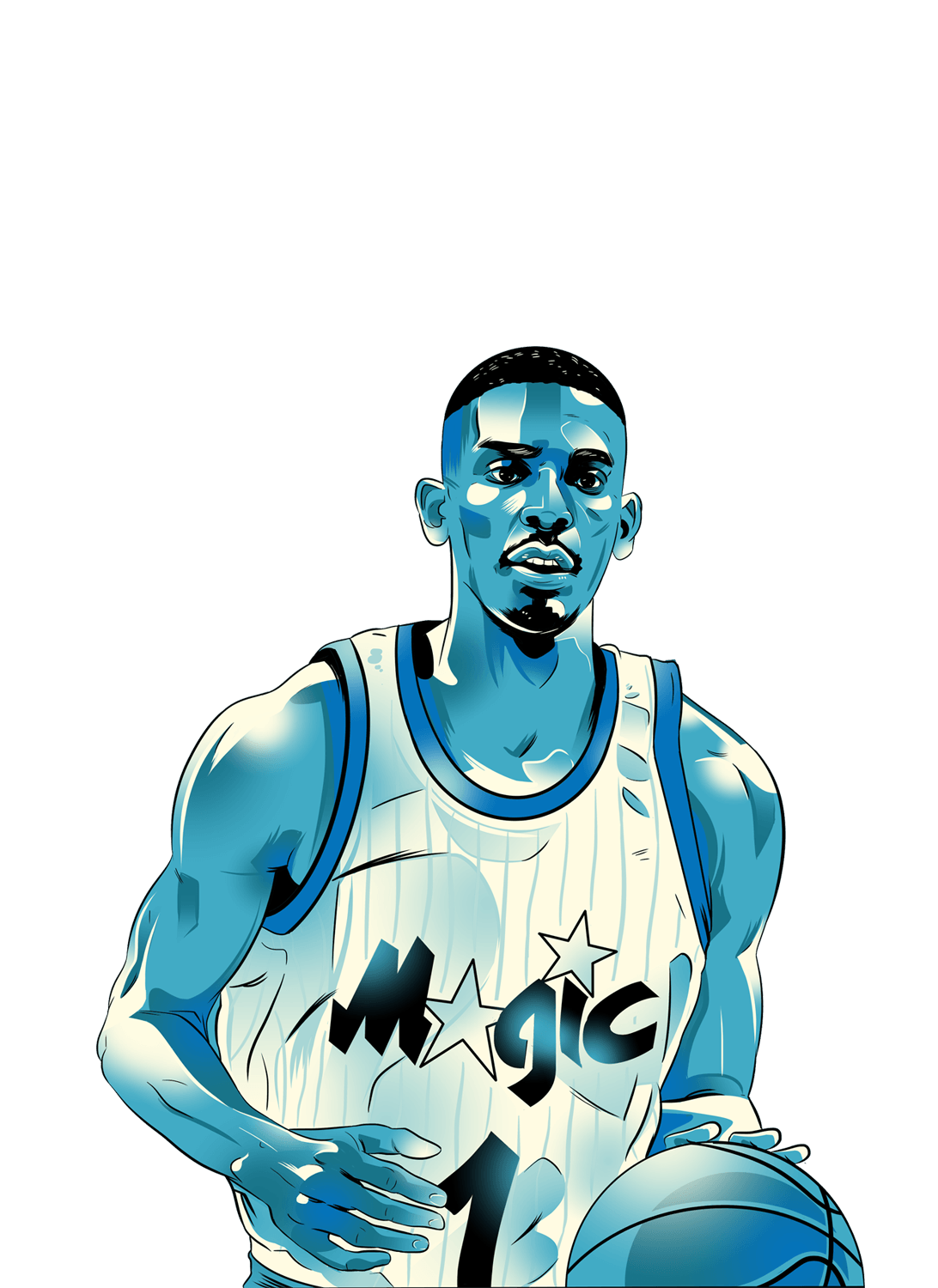 1092x1500 1990s Orlando Magic Oral History. Nba basketball art, Nba art, Orlando magic