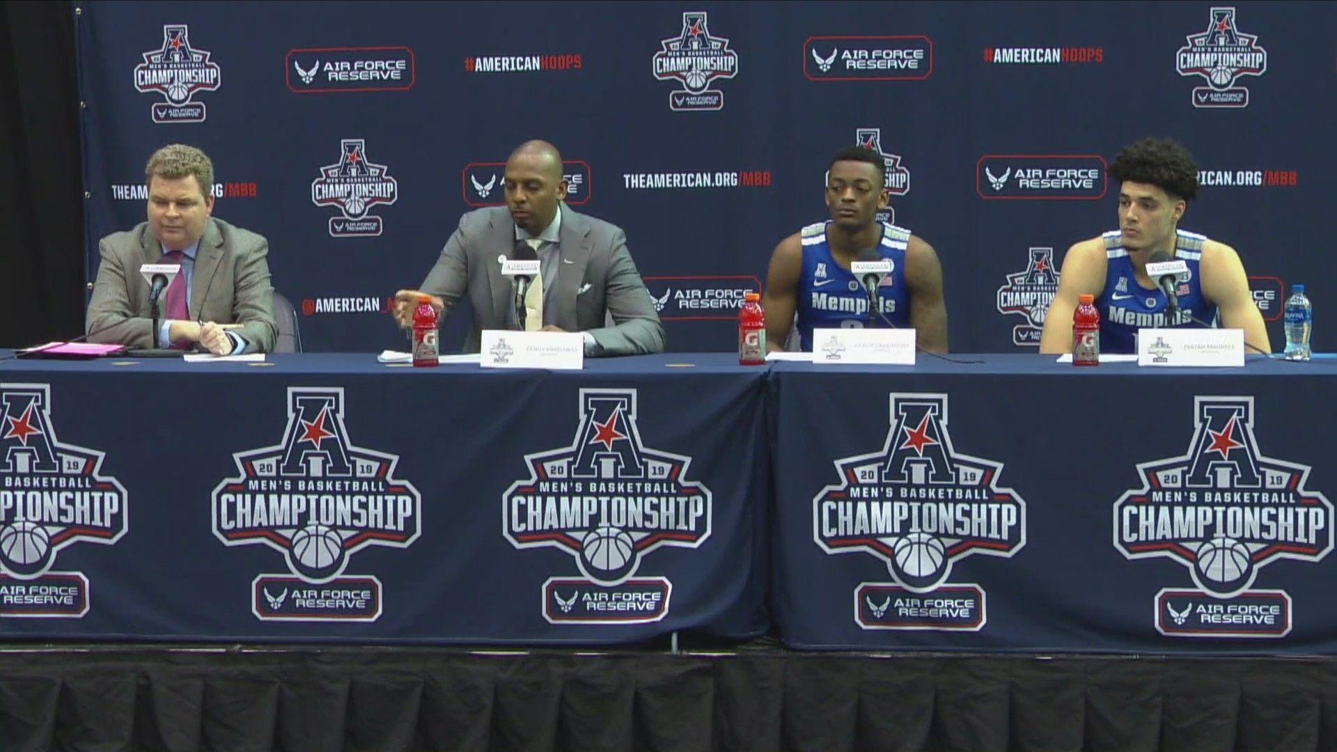 1920x1080 AAC Tourney 2nd Round Post Game Press Conference With Tigers Coach Penny Hardaway