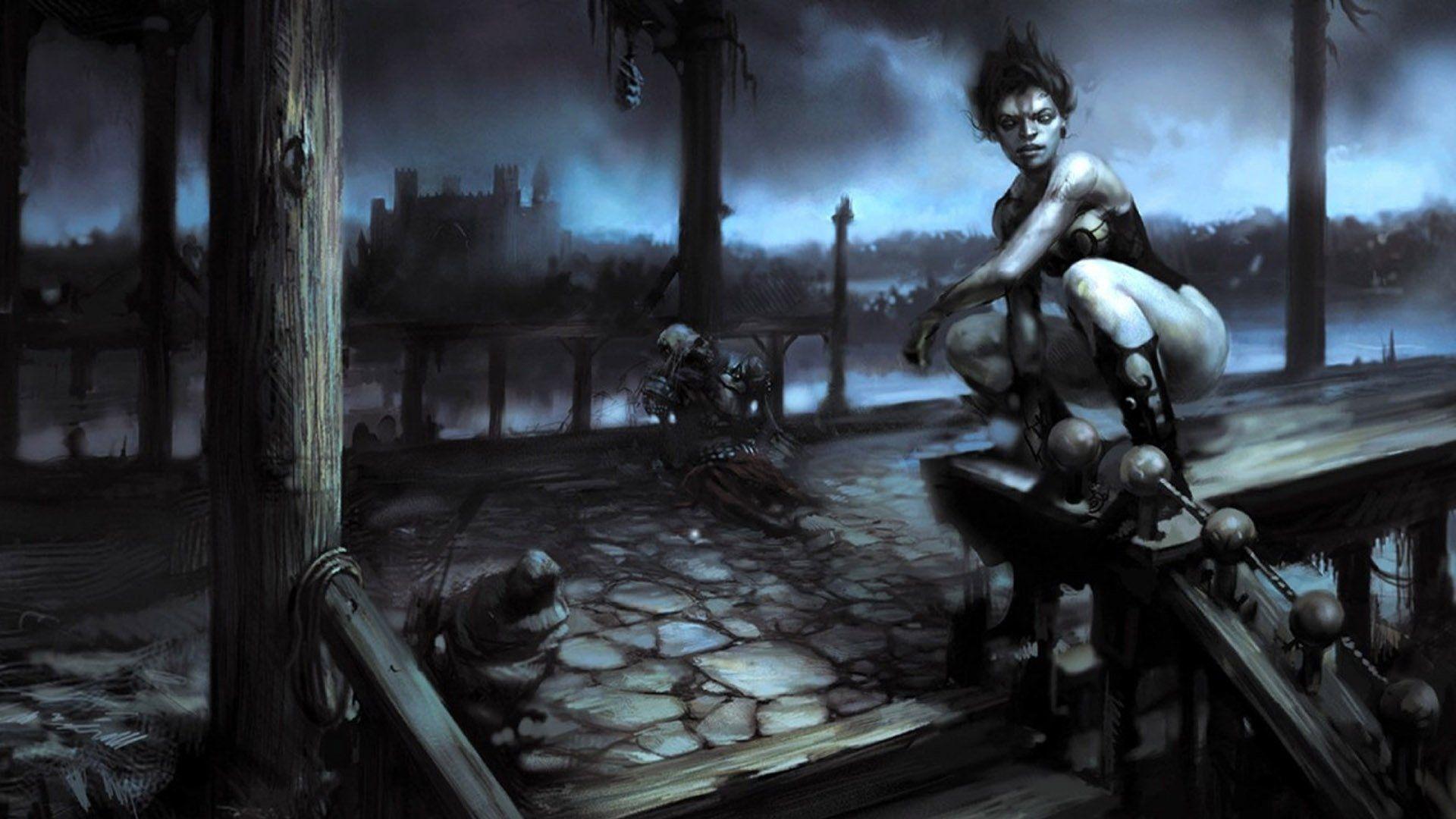 1920x1080 monsters, CGI wallpaper