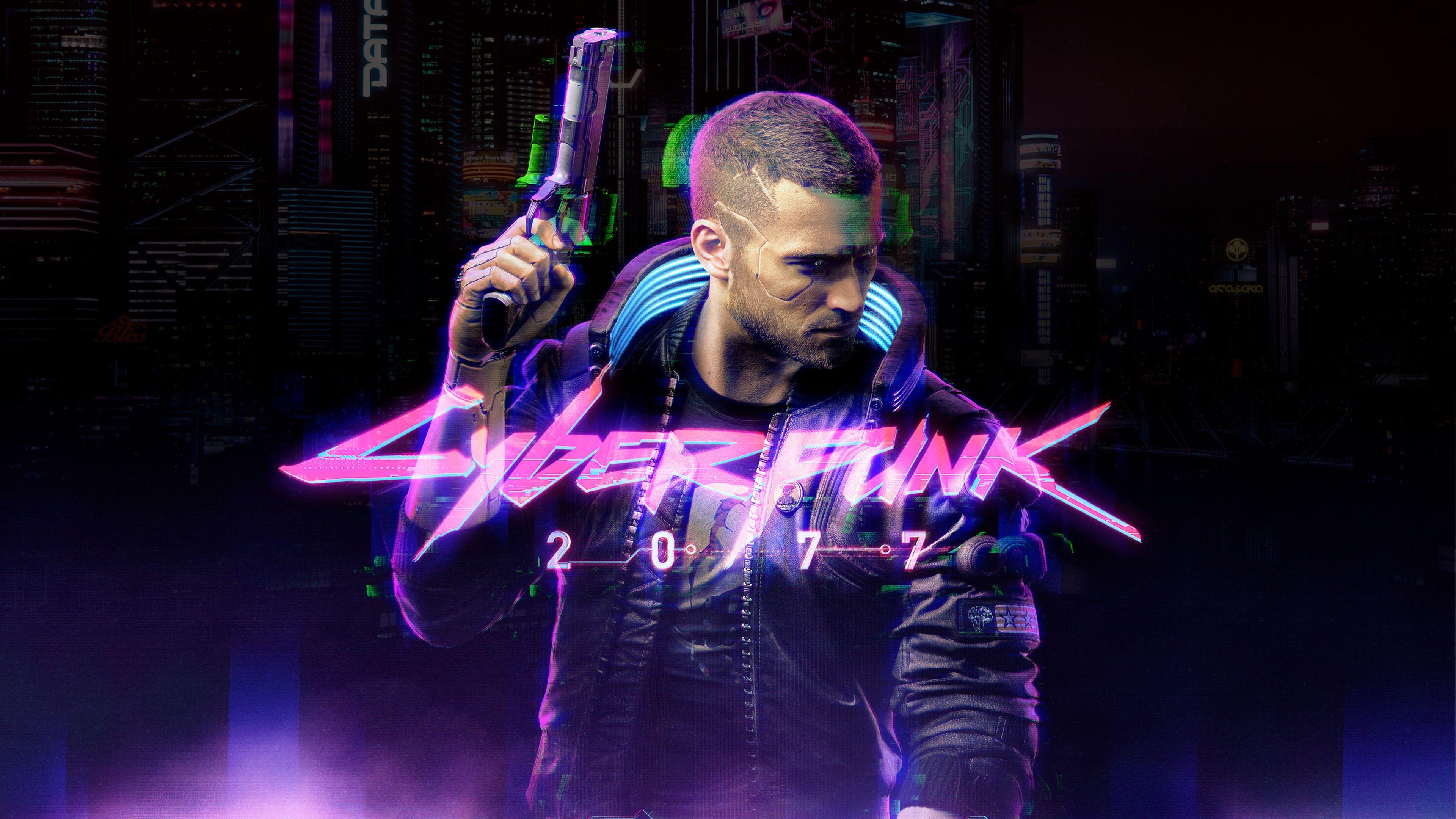 Cyberpunk 2077 1366 x 768 HDTV Wallpaper