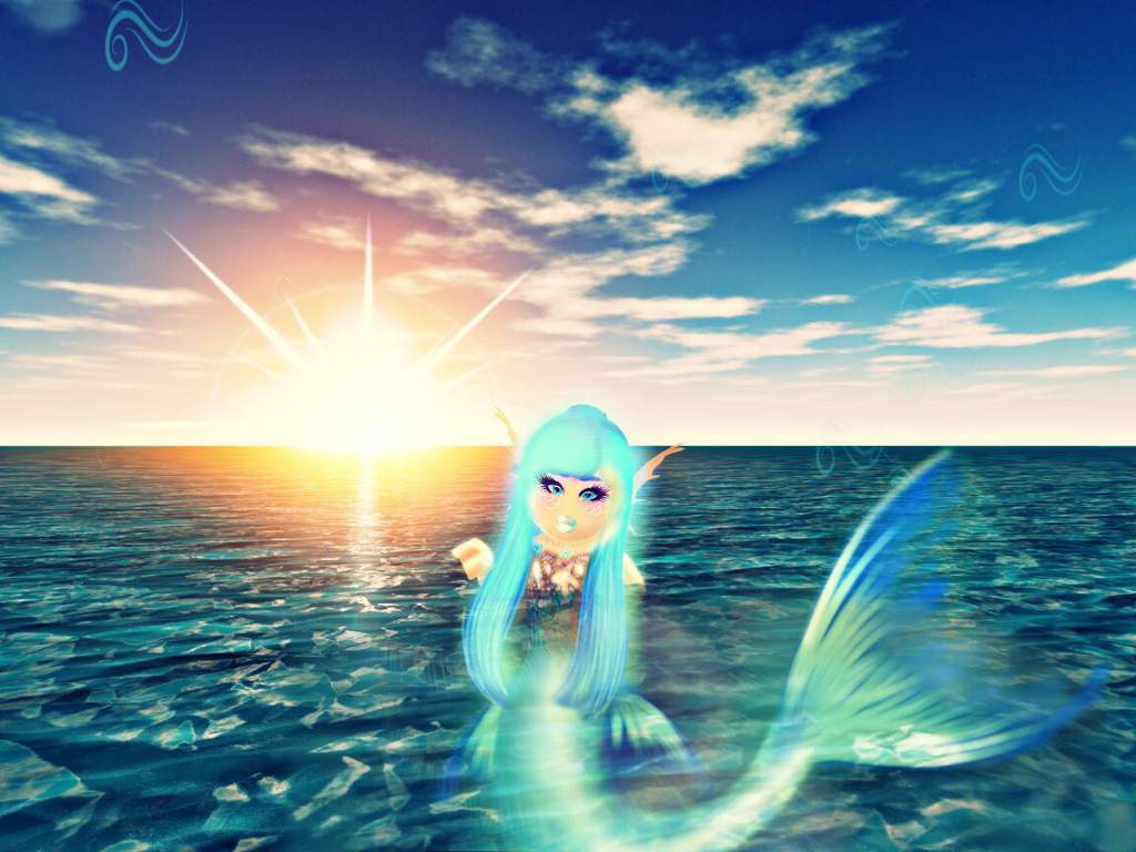 1024x768 Blue Mermaid RH