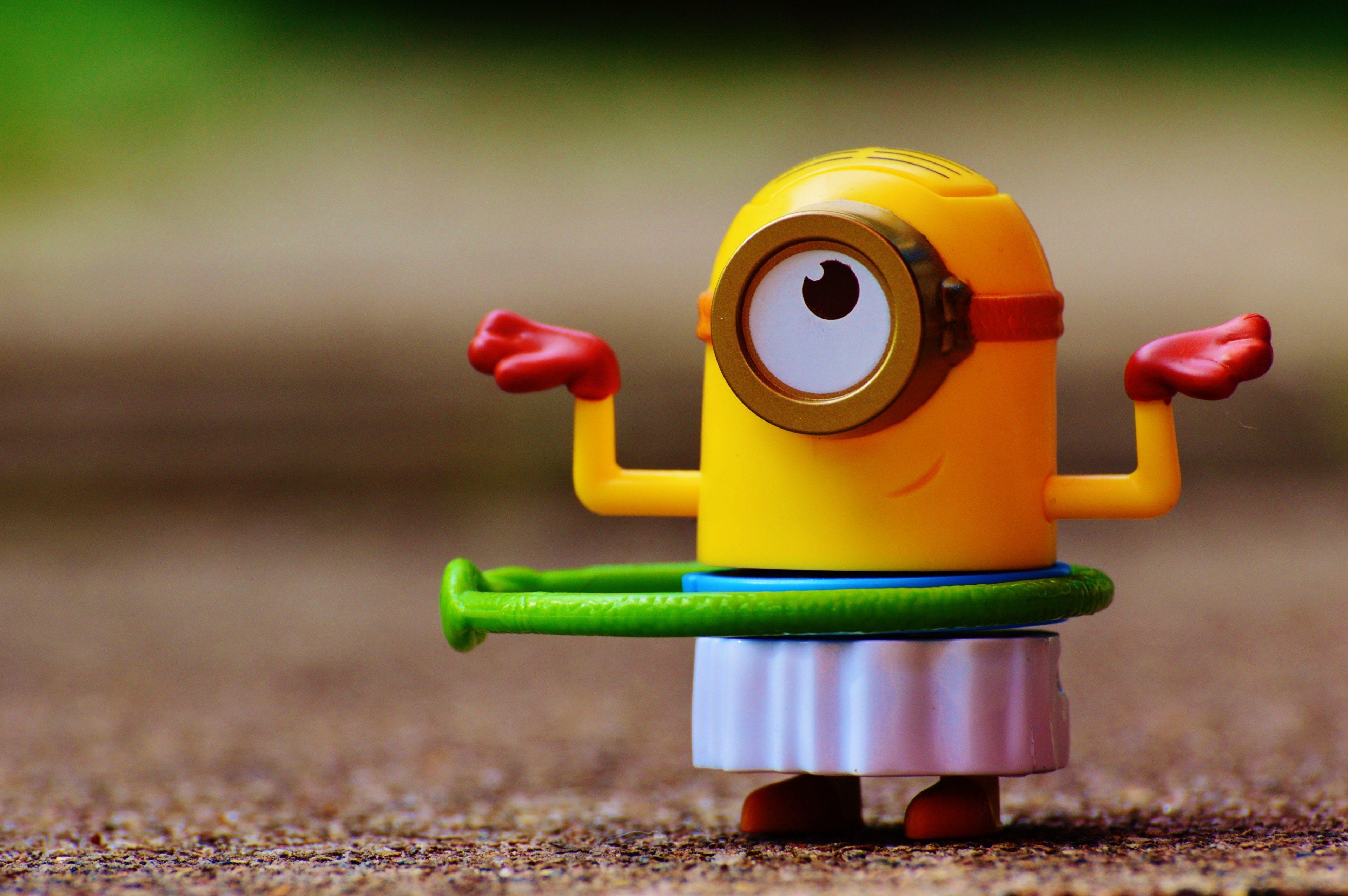 3840x2553 Wallpaper / minion funny toys children figure cute 4k wallpaper