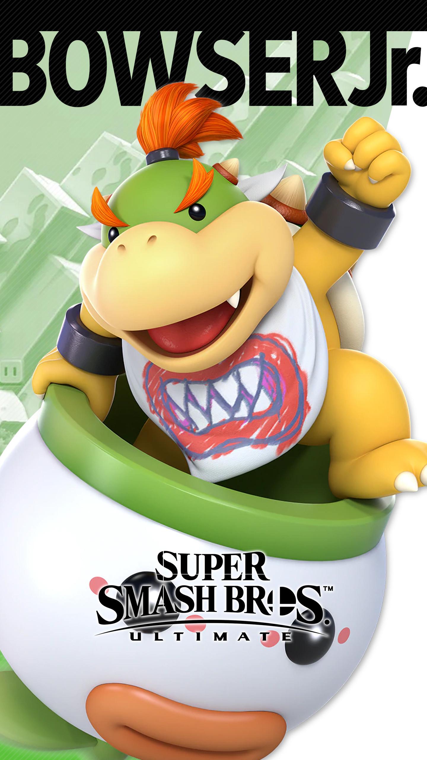 1440x2560 Super Smash Bros Ultimate Bowser Jr .