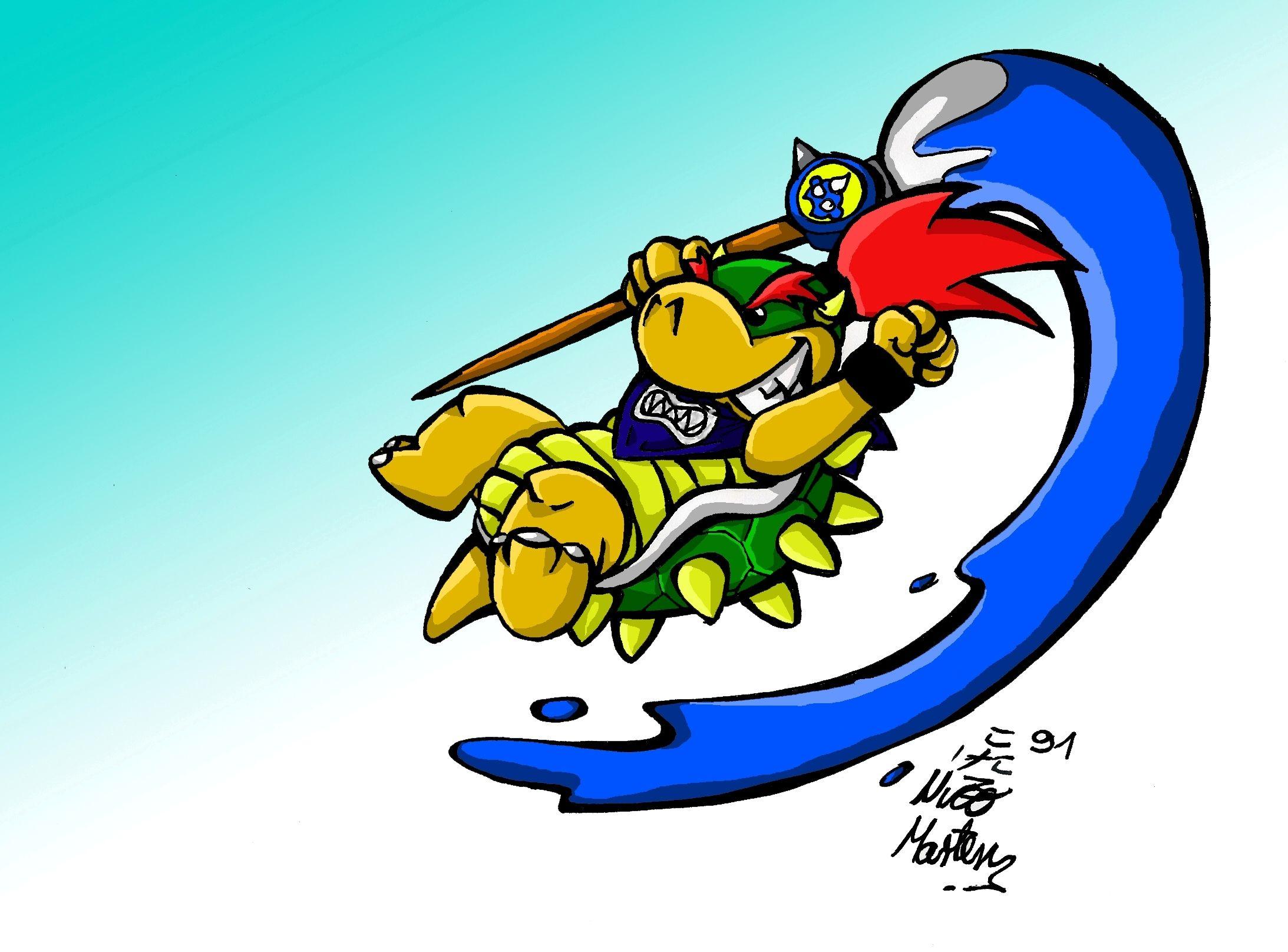 2186x1615 Bowser Jr. Wallpaper by kotaro91 on Newgrounds