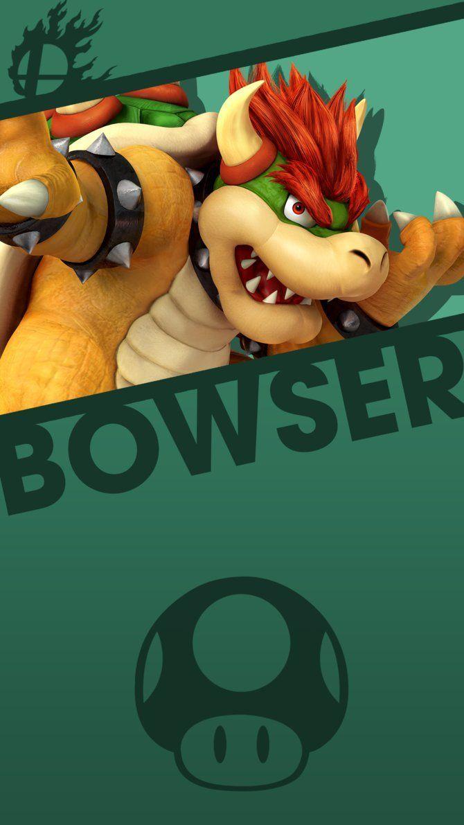 670x1191 Bowser Smash Bros. Phone Wallpaper by MrThatKidAlex24. Smash bros, Super mario bros, Mario bros