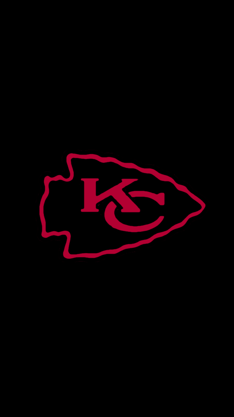 750x1334 Chánh.  Hình nền Chiefs, Logo các thủ lĩnh thành phố Kansas, các tù trưởng Kansas