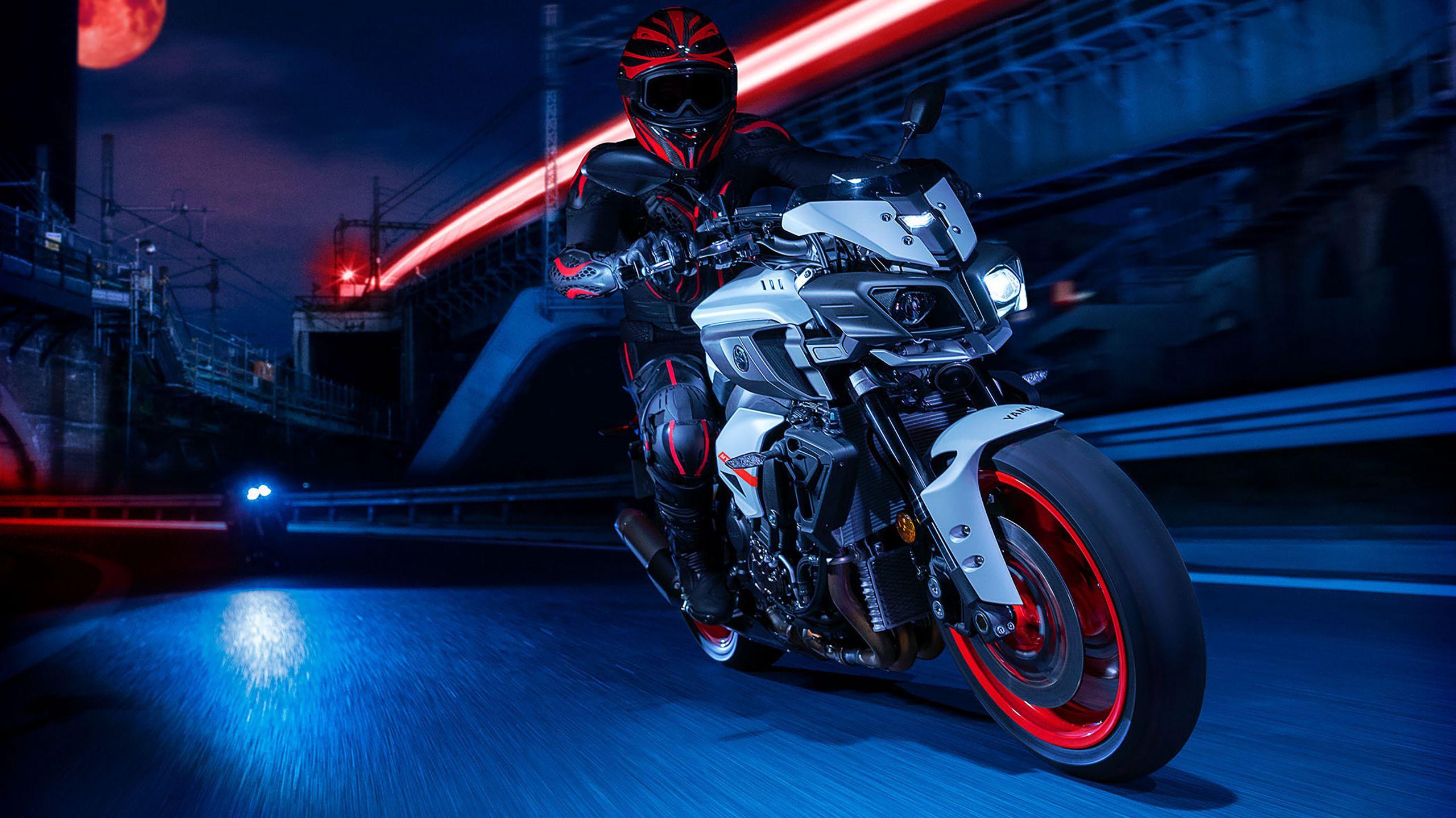 2560x1440 Yamaha MT 10 2019 Wallpaper
