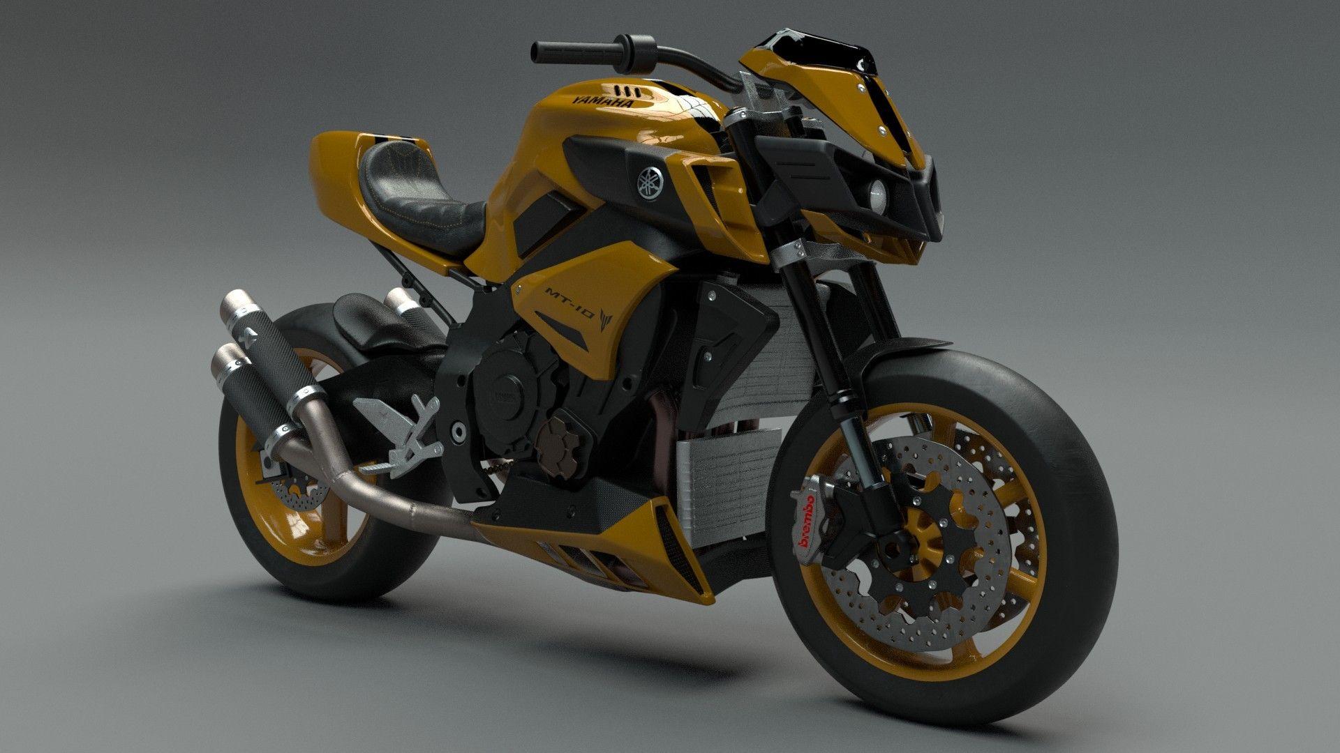 1920x1080 Yamaha MT 10 (FZ 10) Concept, Théo Domon