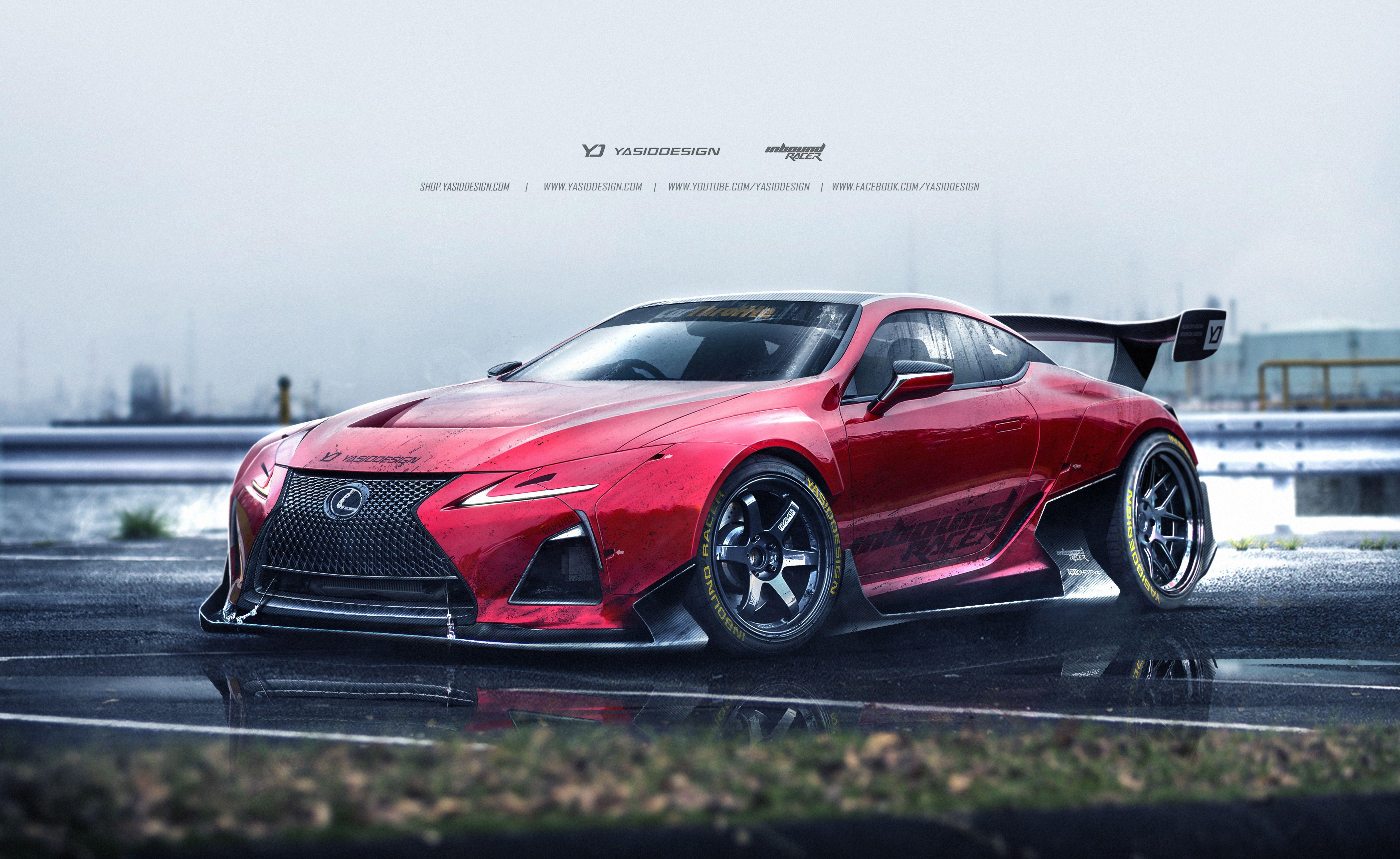 5592x3434 Lexus LC Wallpaper