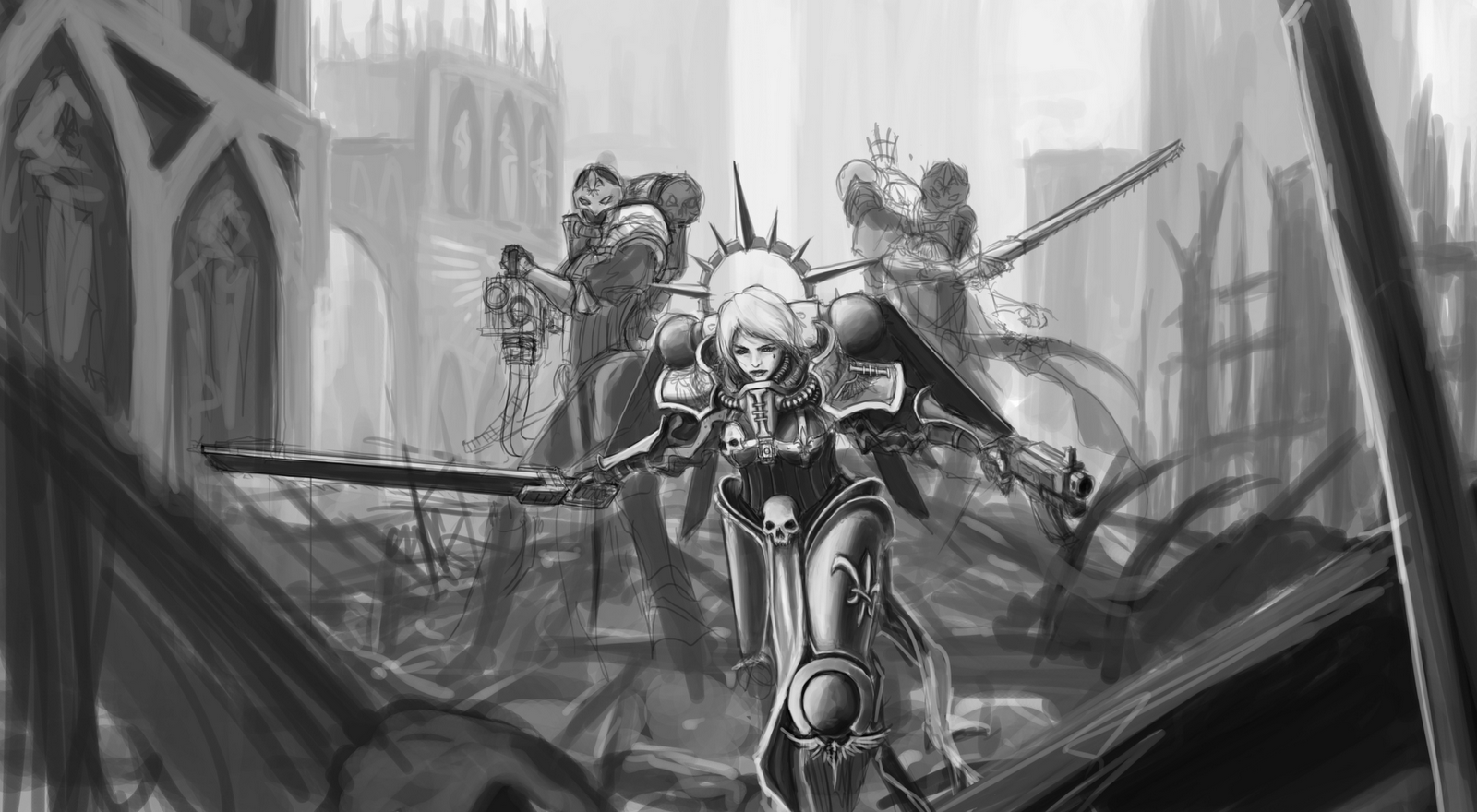 1600x880 Warhammer 40K Computer Wallpaper, Desktop Backgroundx880