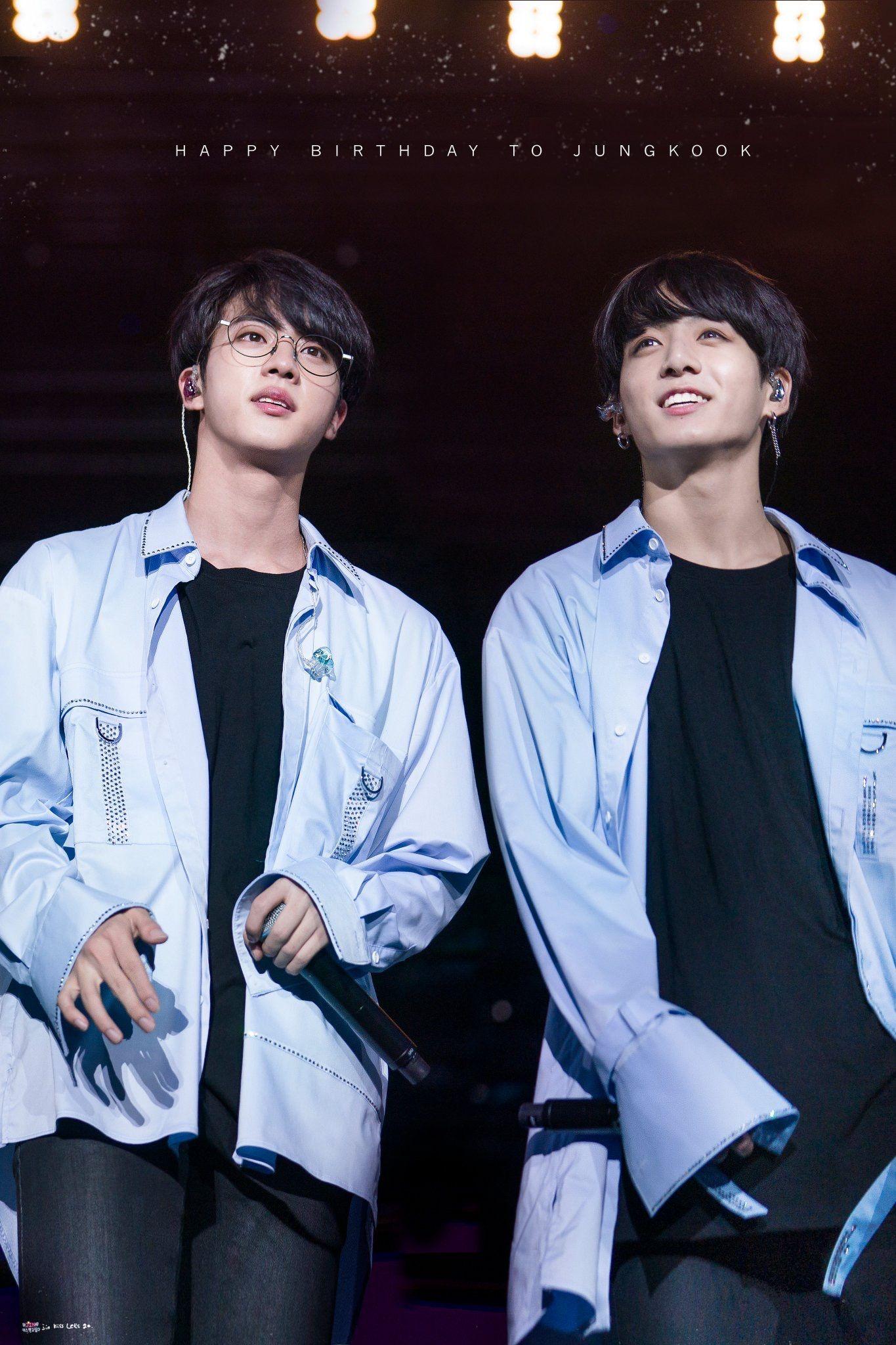 Jin and Jungkook Wallpapers  Top Free Jin and Jungkook Backgrounds   WallpaperAccess