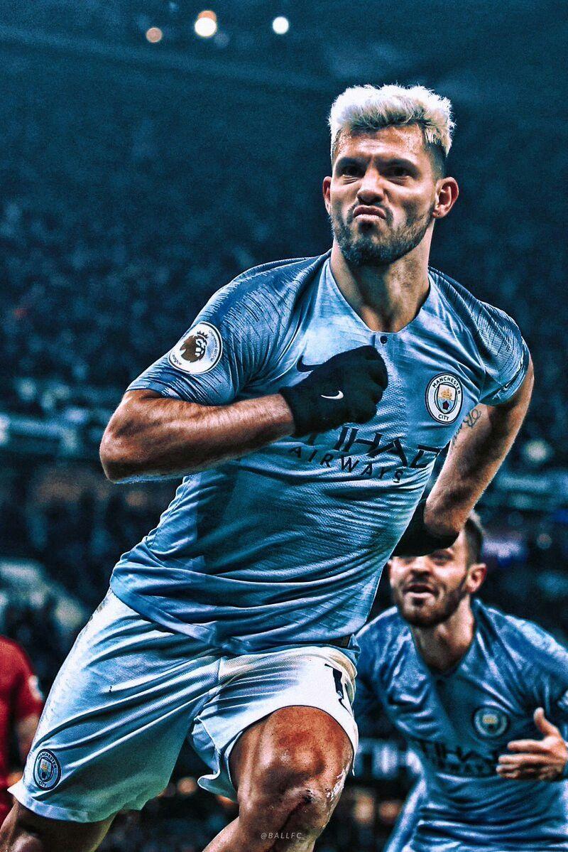 800x1199 King Kun Aguero. Fotos de fútbol, Kun aguero, Póster de fútbol