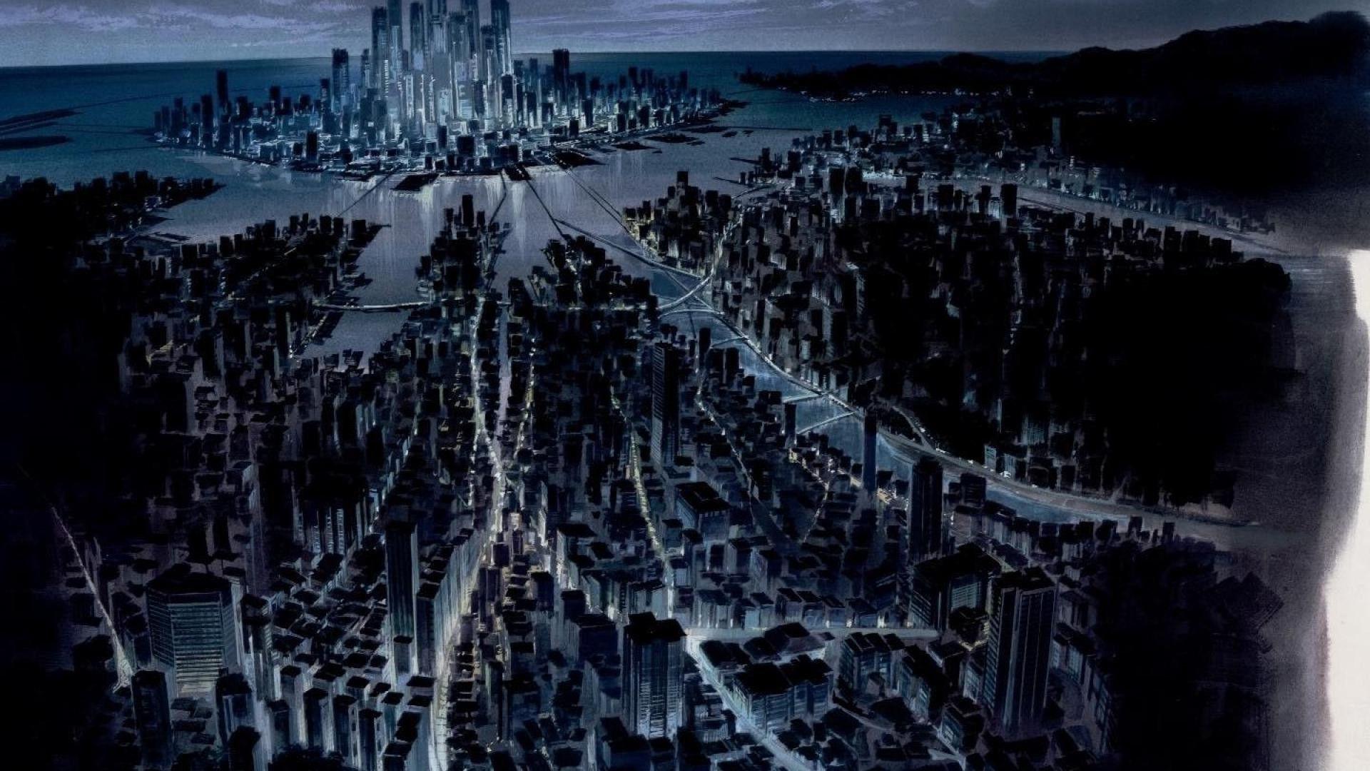 1920x1080 anime, Ghost In The Shell, Cityscape Wallpaper HD / Desktop and Mobile Background